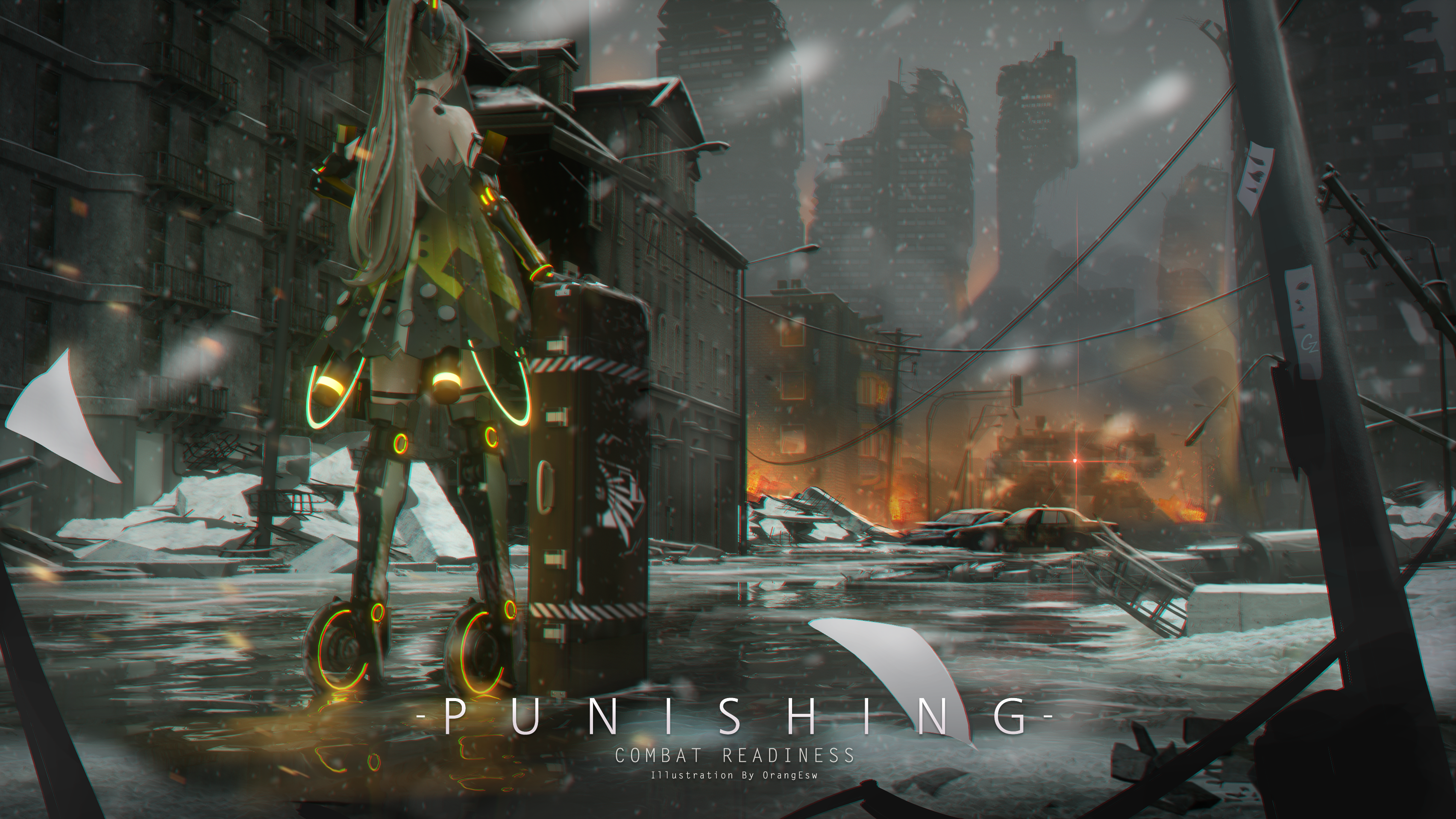 Punishing: Gray Raven Combat Readiness Illustration HD Wallpaper