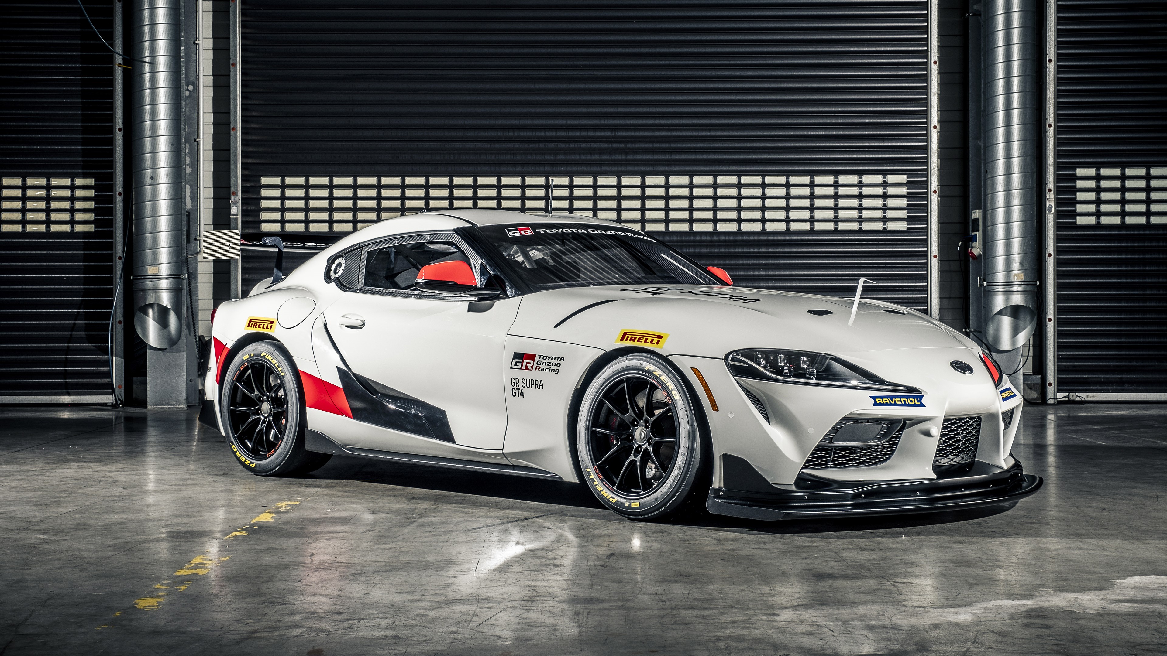 4K Toyota GR Supra Race Car HD Wallpaper