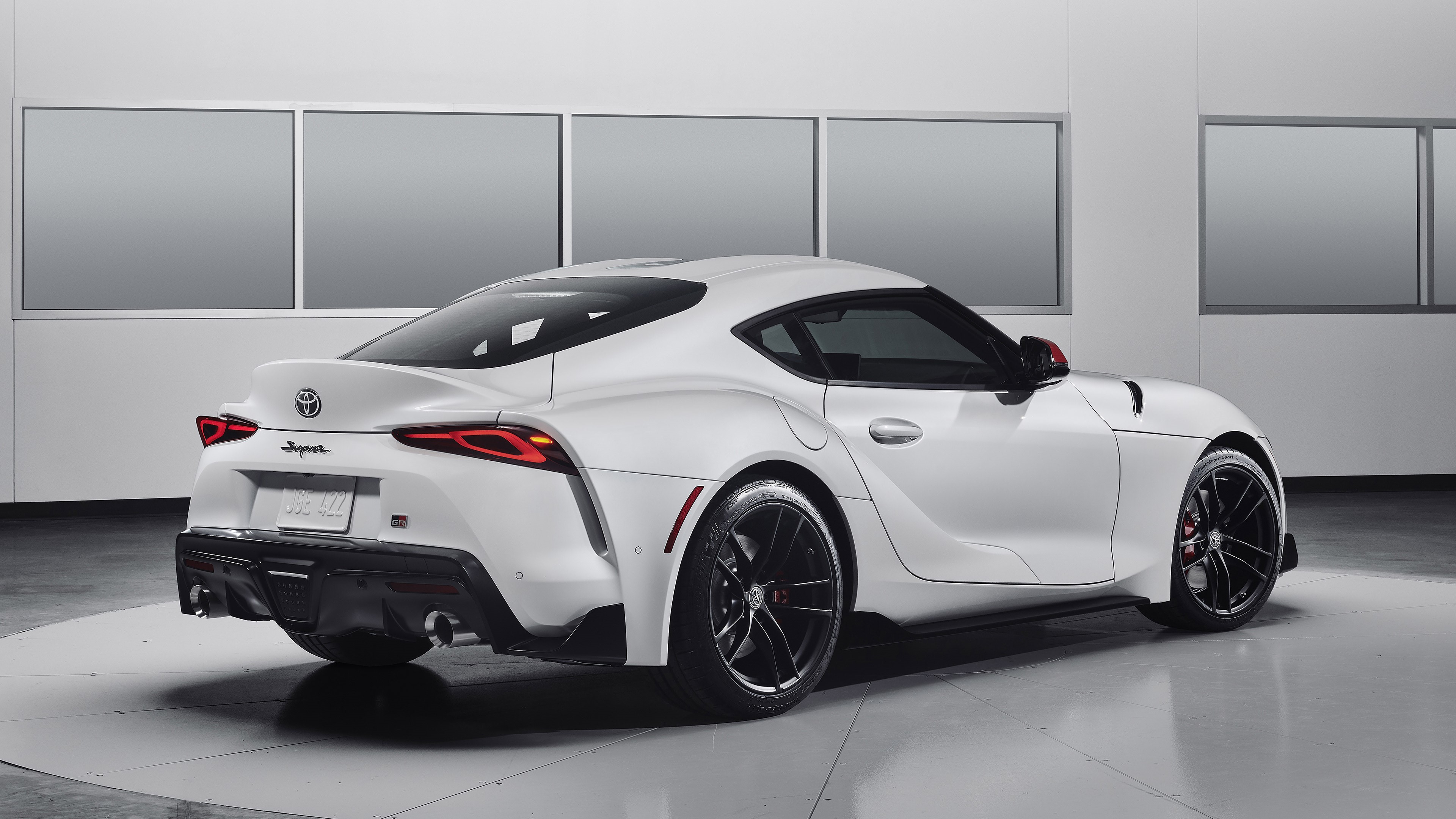 White Toyota Supra GR HD Wallpaper