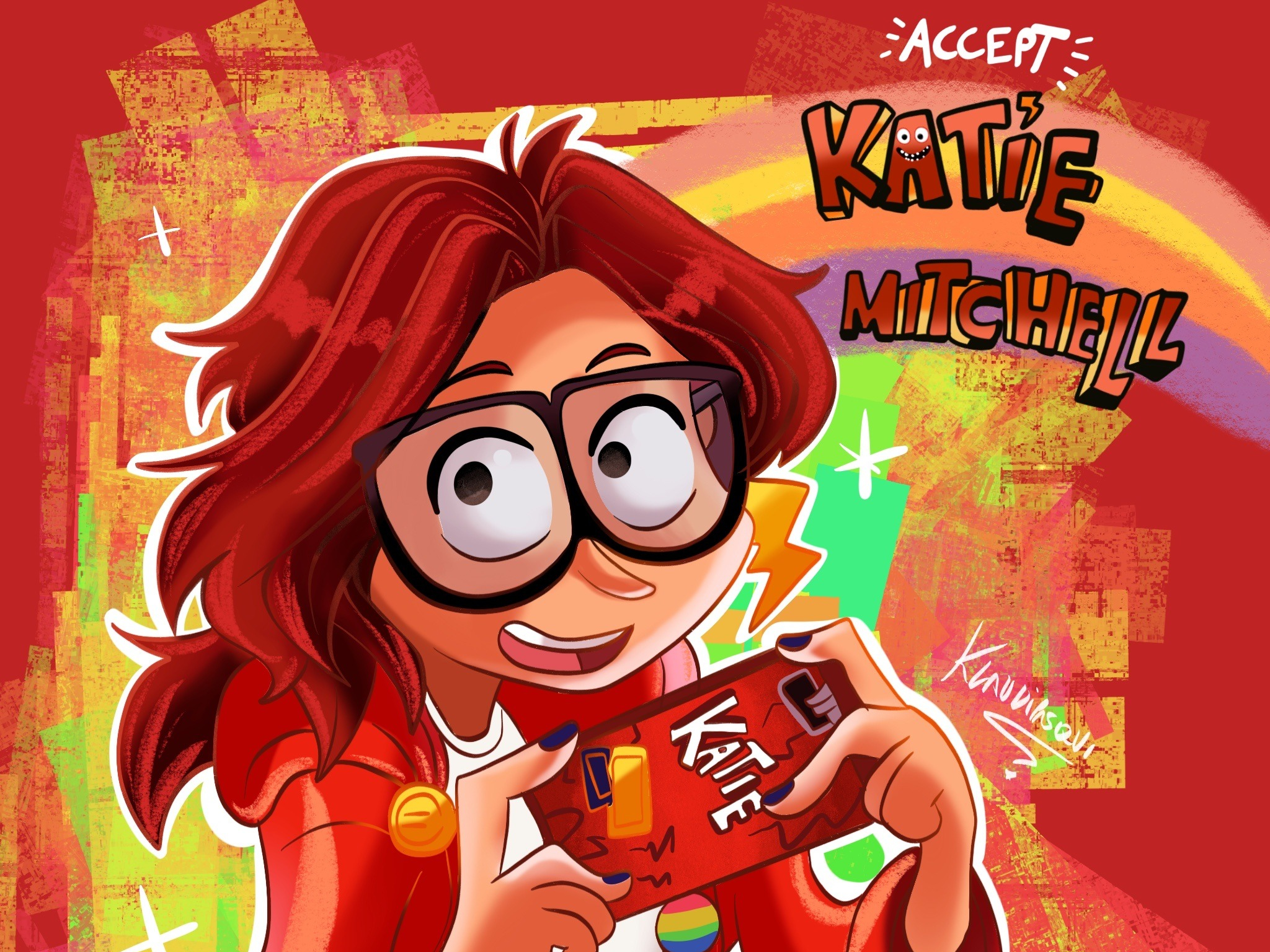 Katie Mitchell from The Mitchells Vs. The Machines HD Wallpaper