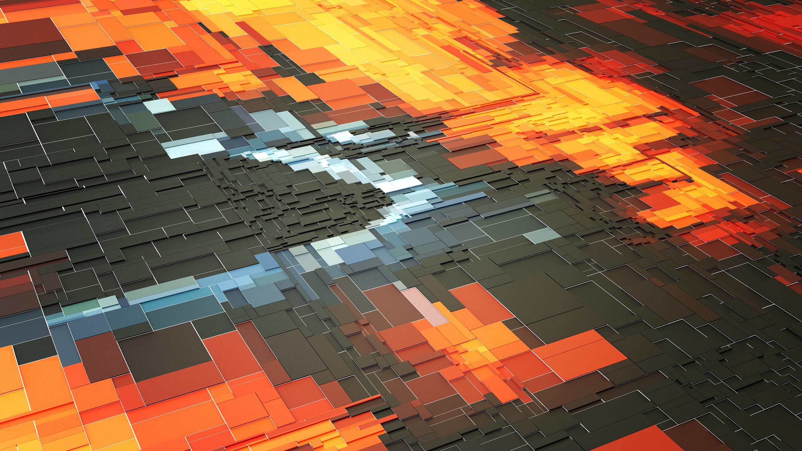 Abstract digital art by Daniel Kuzmenka HD Wallpaper