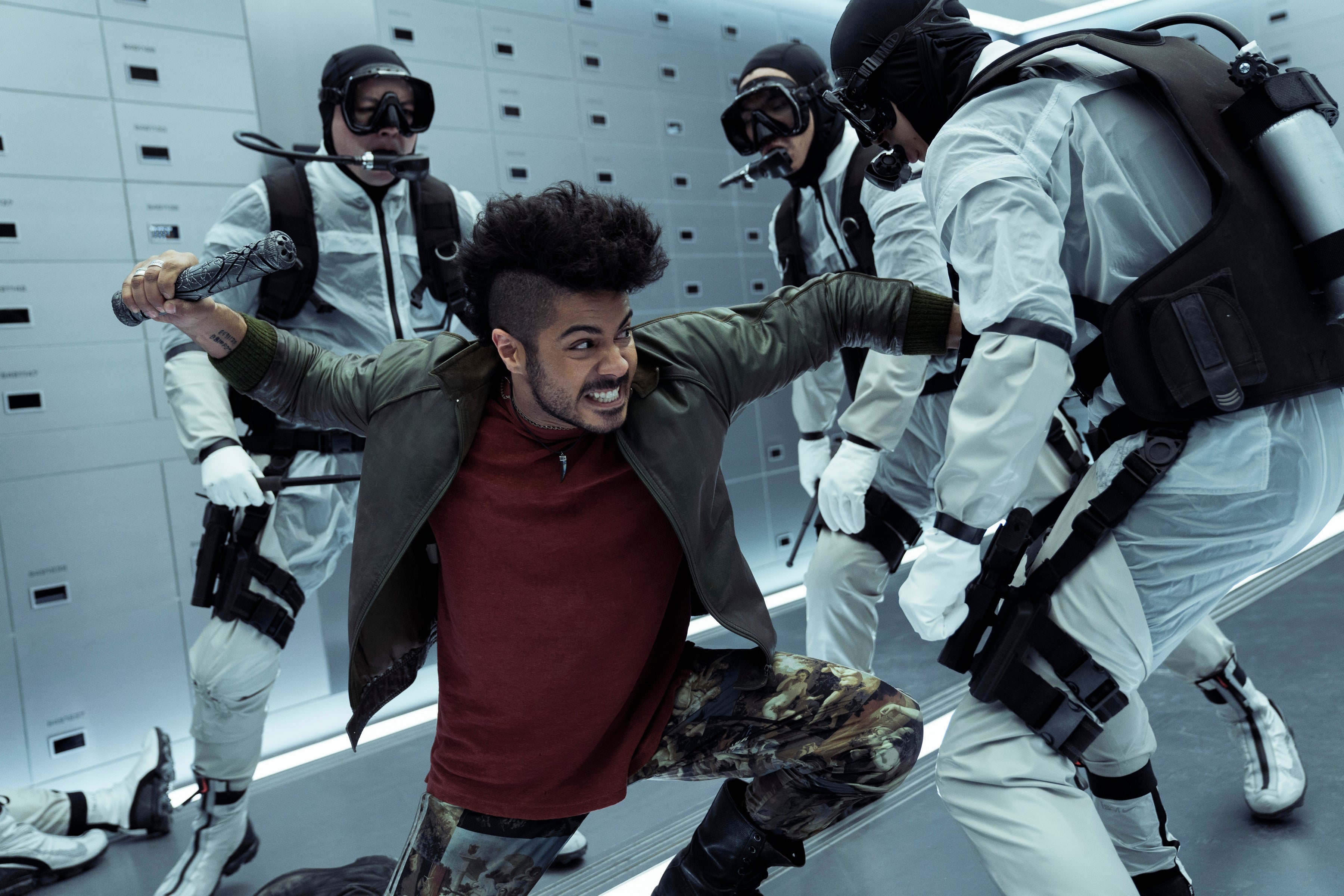 Jupiter's Legacy characters in a confrontation HD Wallpaper