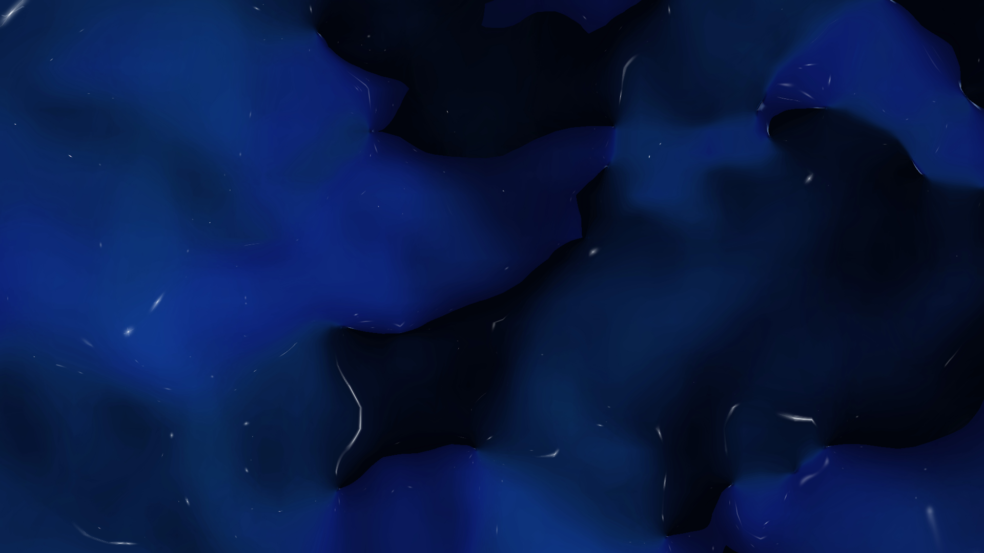 Abstract Blue CGI 3D Digital Art HD Wallpaper
