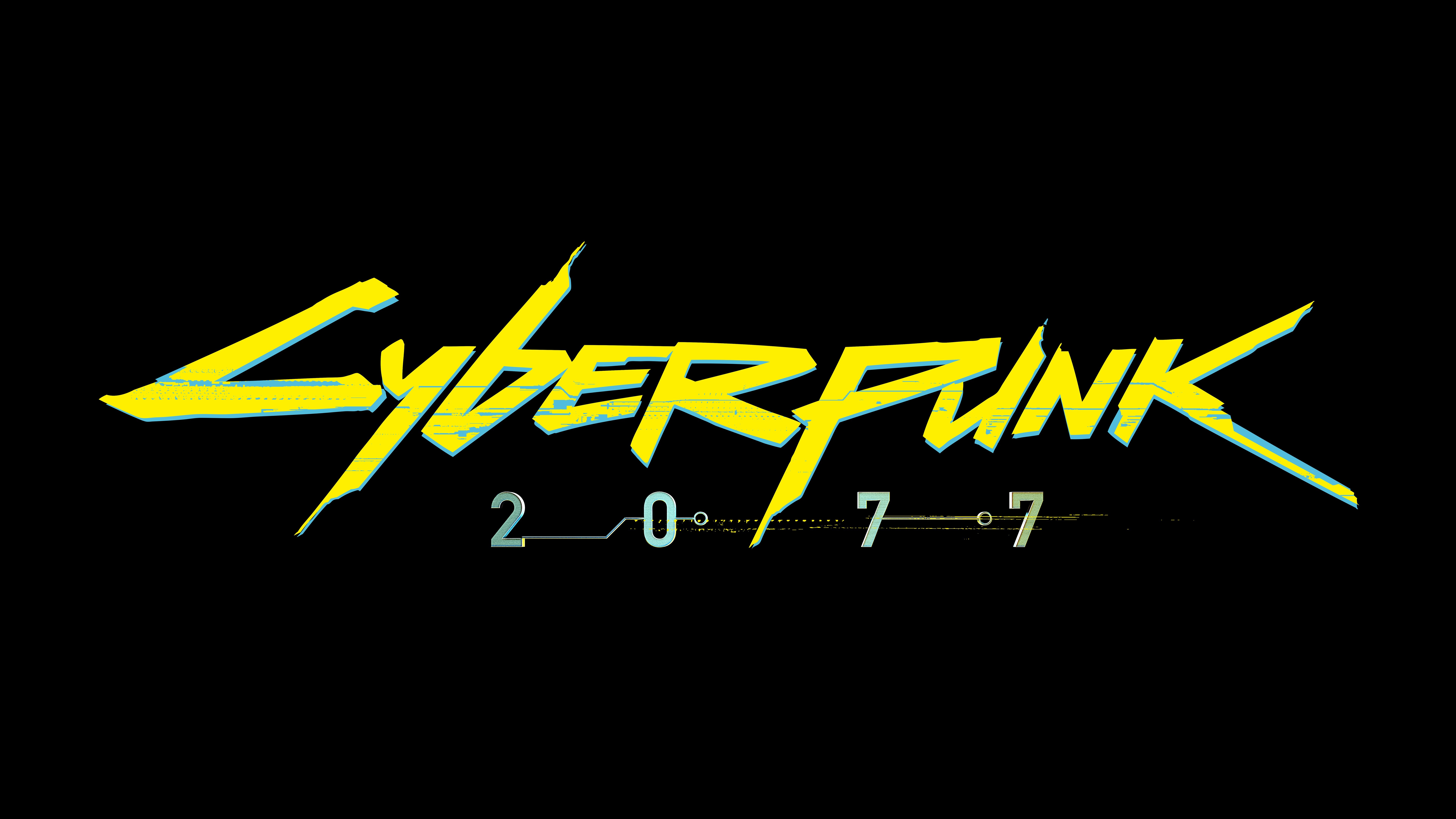Cyberpunk 2077 logo HD Wallpaper