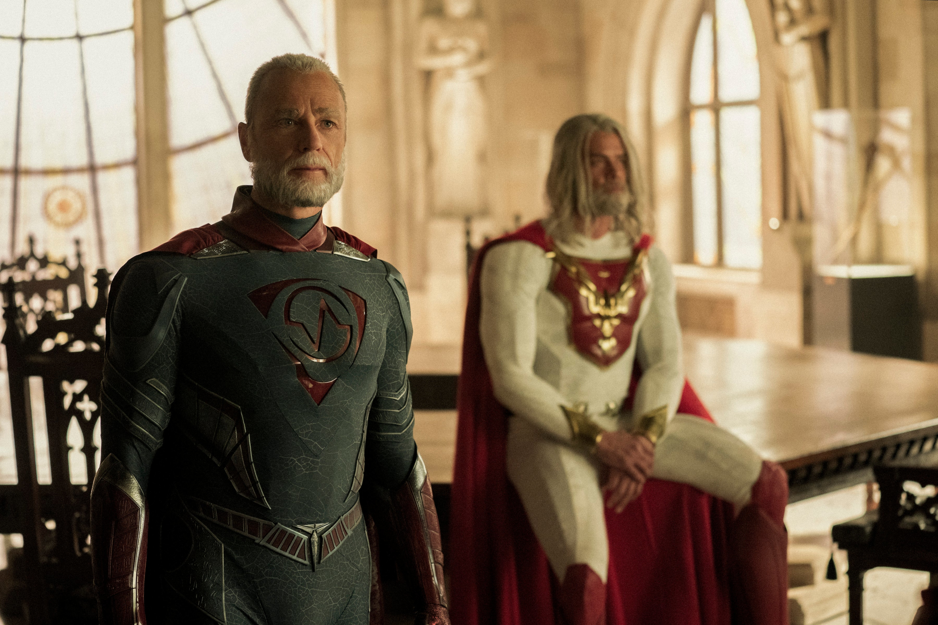 Jupiter's Legacy characters in a room HD Wallpaper