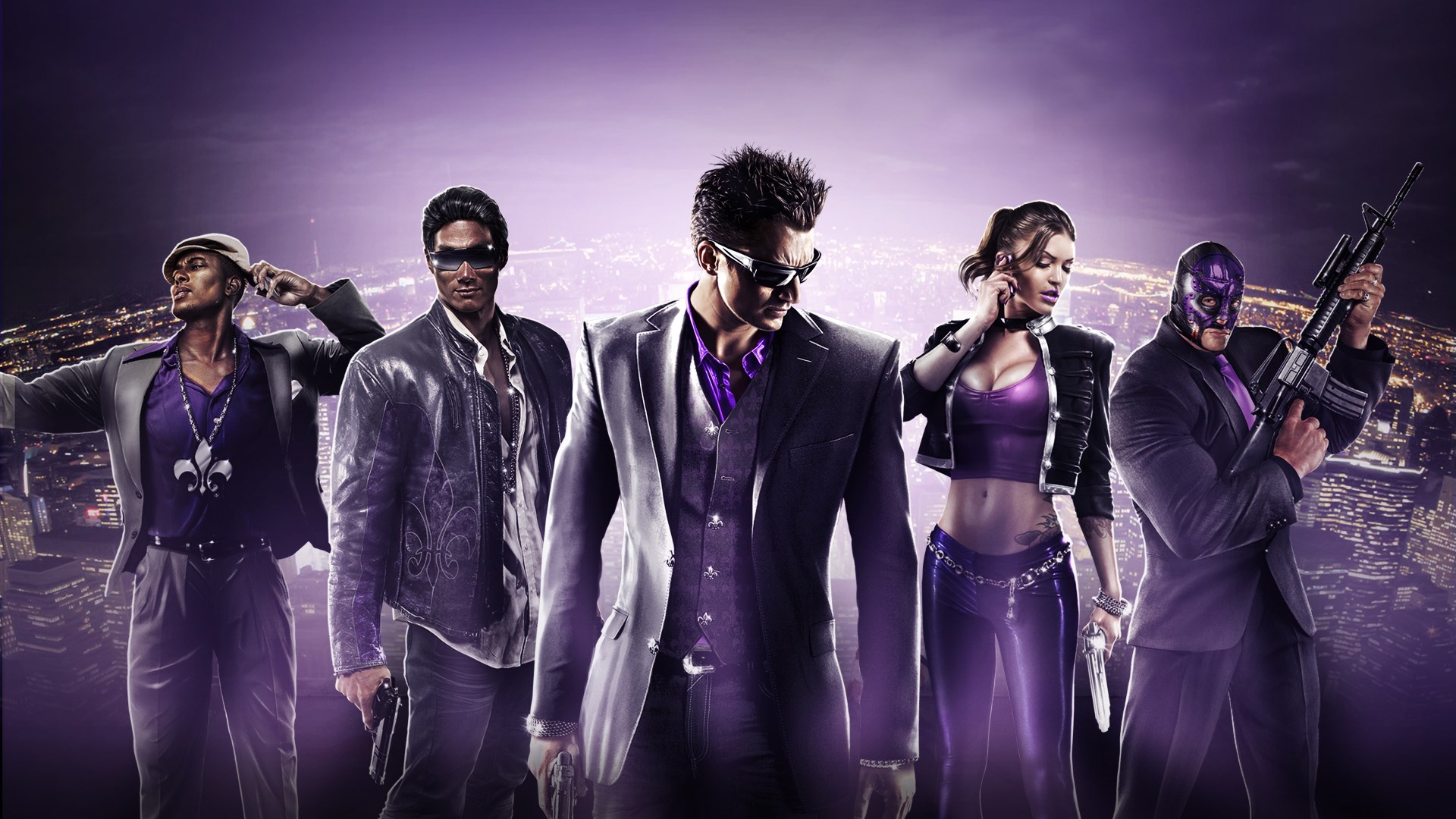 Saints Row: The Third Remastered Characters HD Wallpaper