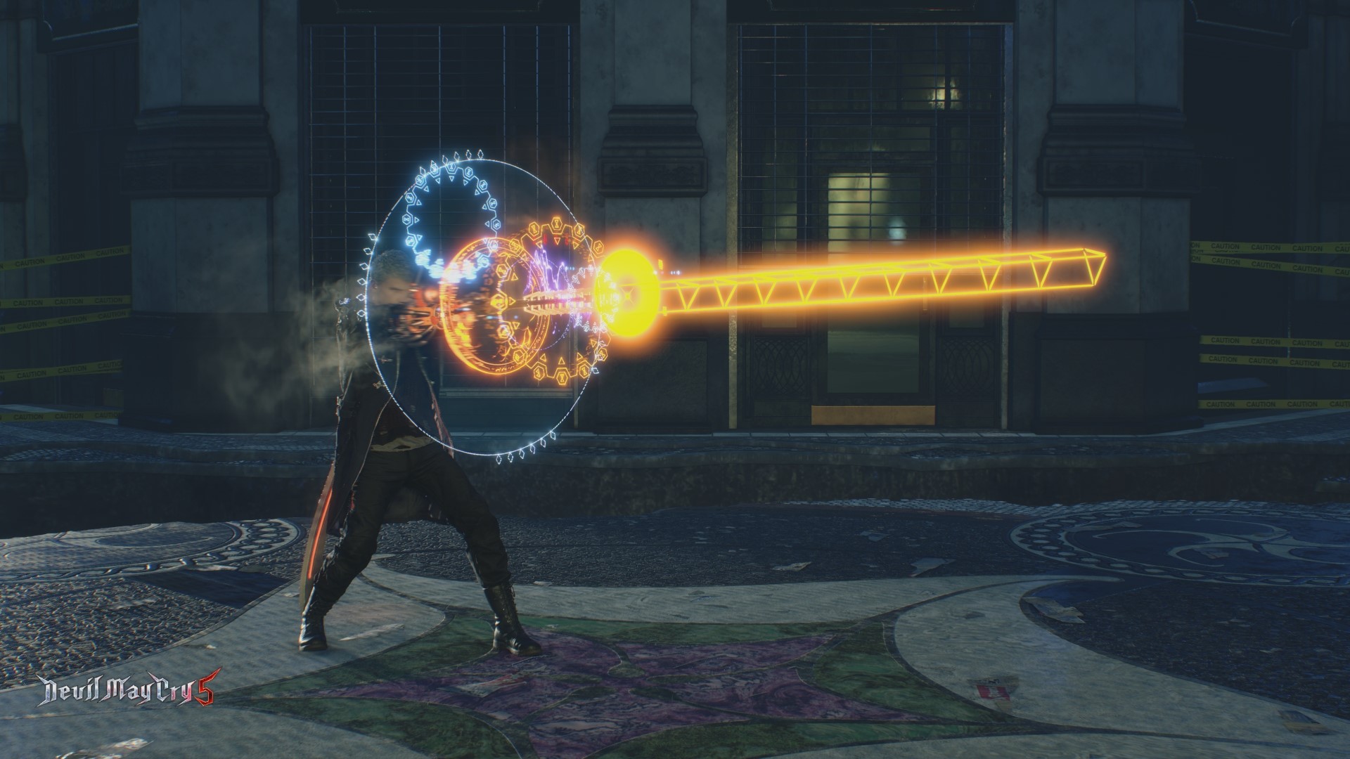 Nero from Devil May Cry 5 using a weapon HD Wallpaper