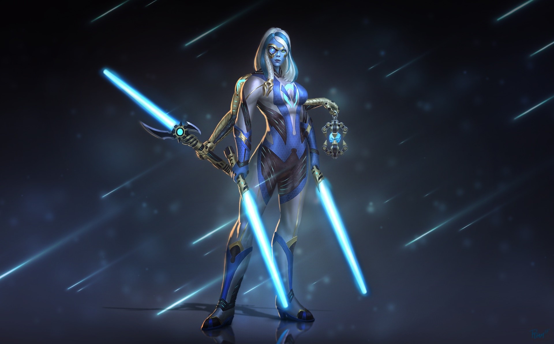 The Morrigan from Smite HD Wallpaper