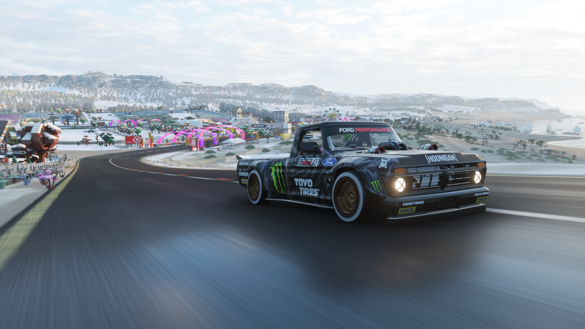 Ford Performance Hoonigan Truck in Forza Horizon 4 HD Wallpaper