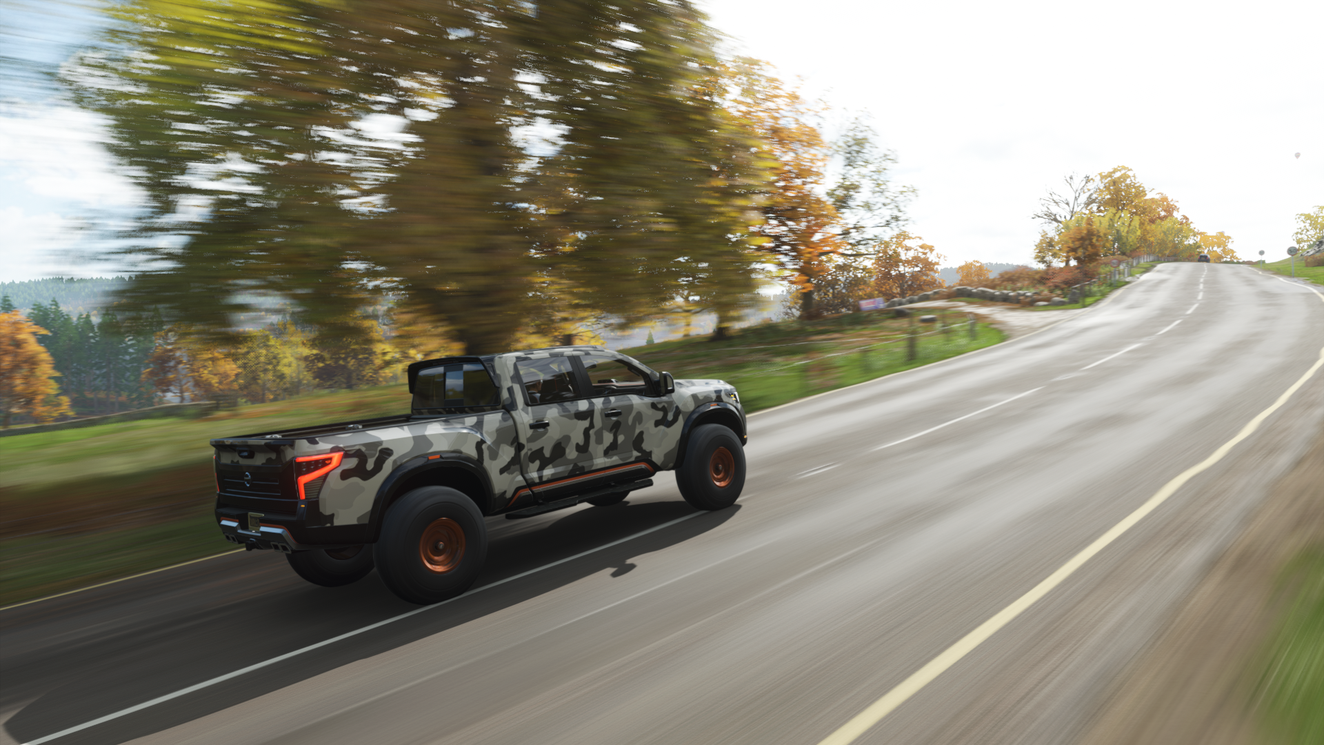 Nissan Titan Pickup Truck in Forza Horizon 4 HD Wallpaper