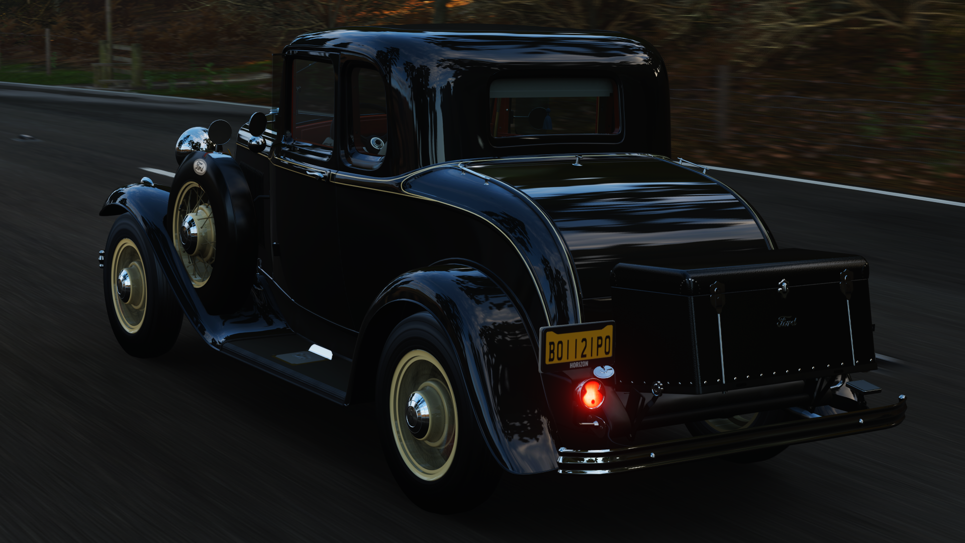 Black Ford Model B car in Forza HD Wallpaper