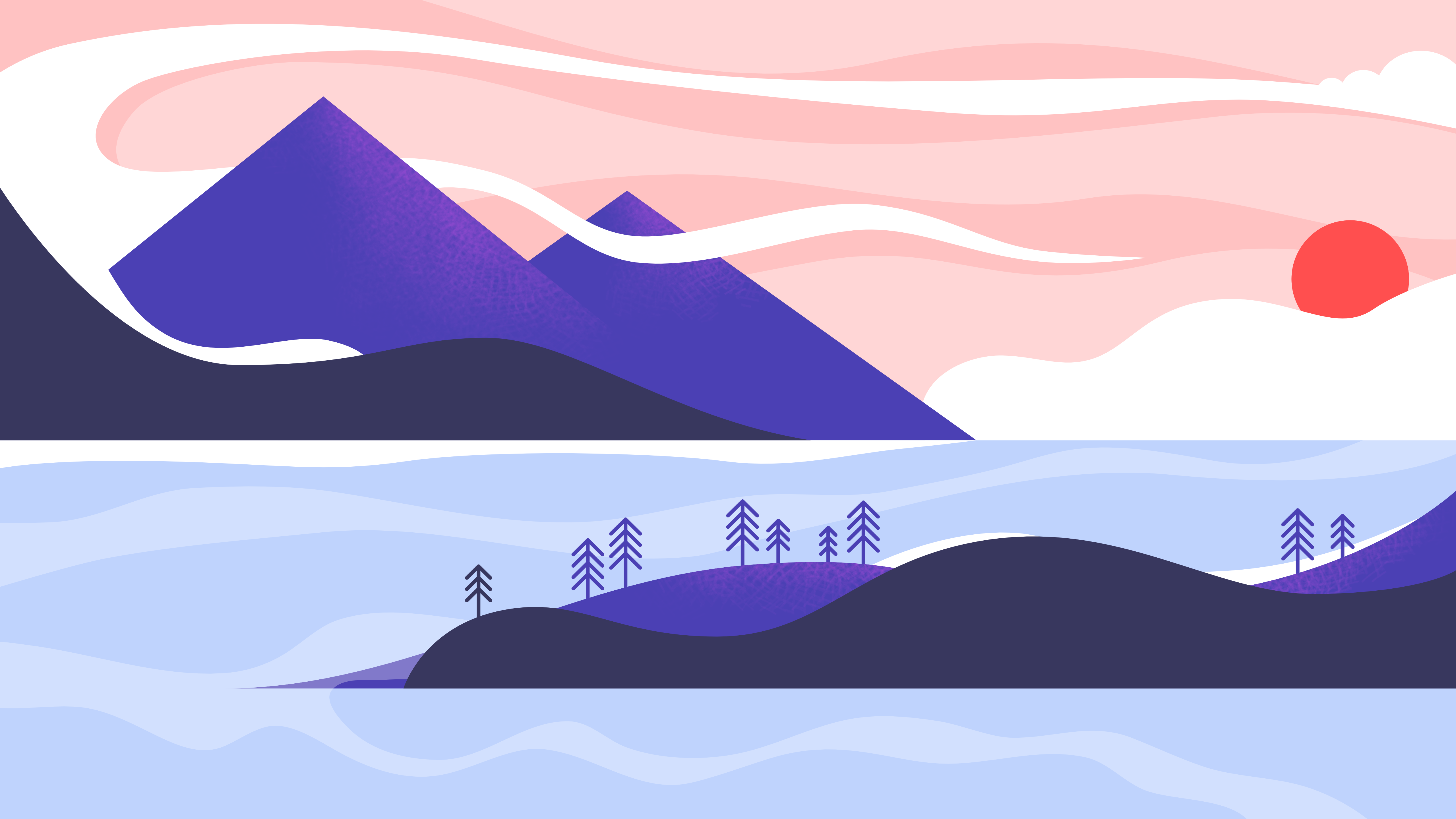 Artistic Landscape HD Wallpaper