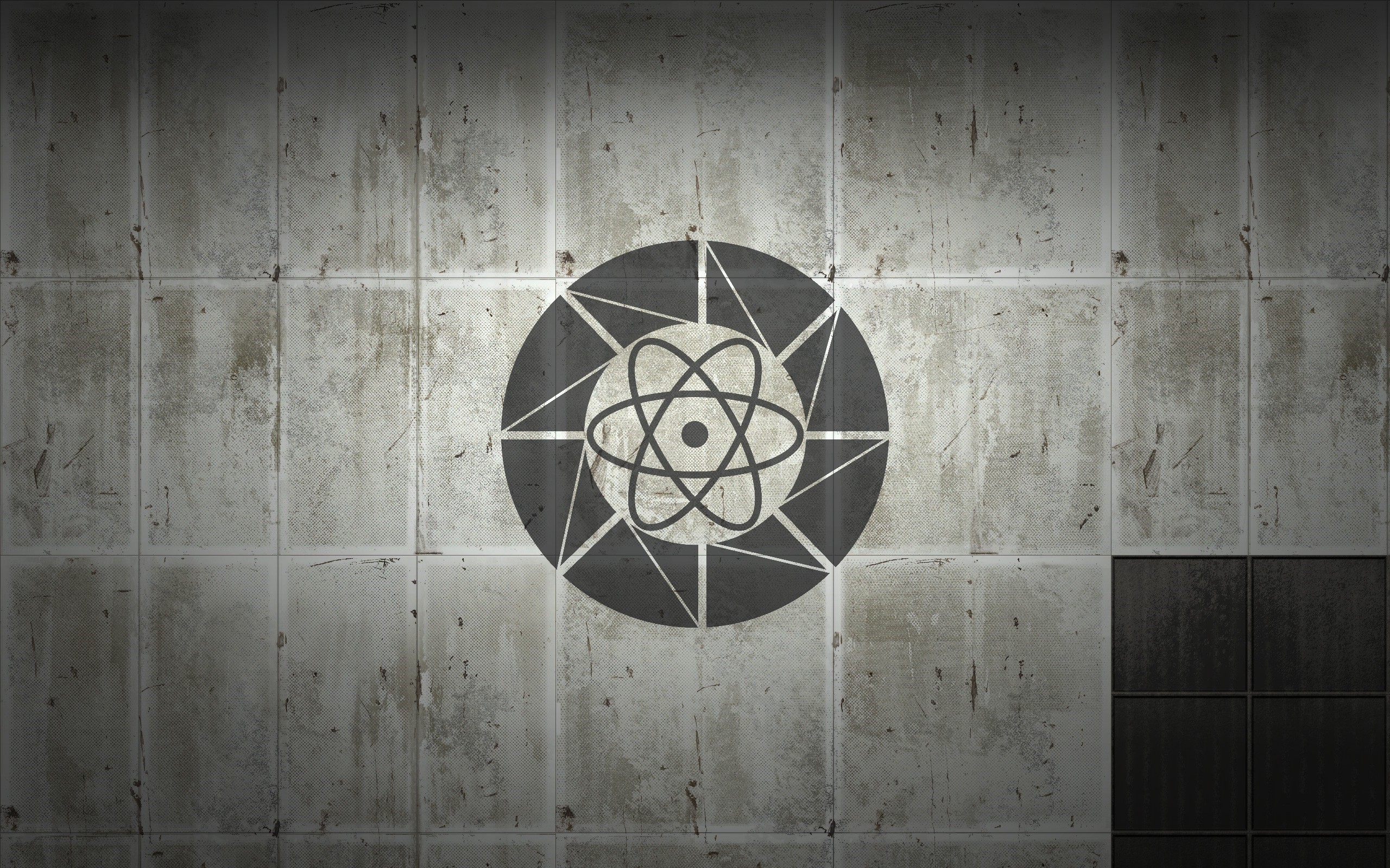Aperture Laboratories logo from Portal HD Wallpaper