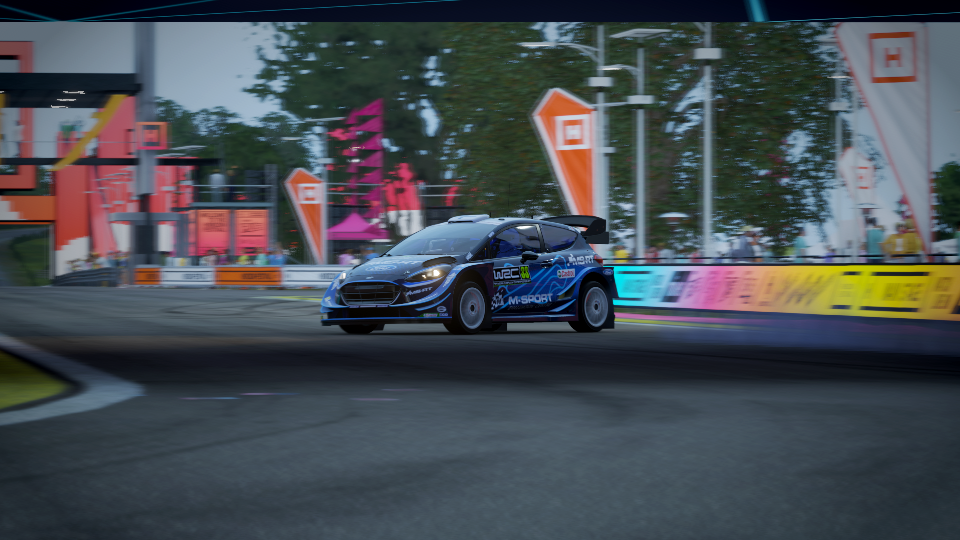 Ford Fiesta RS WRC from Forza Motorsport 4 HD Wallpaper