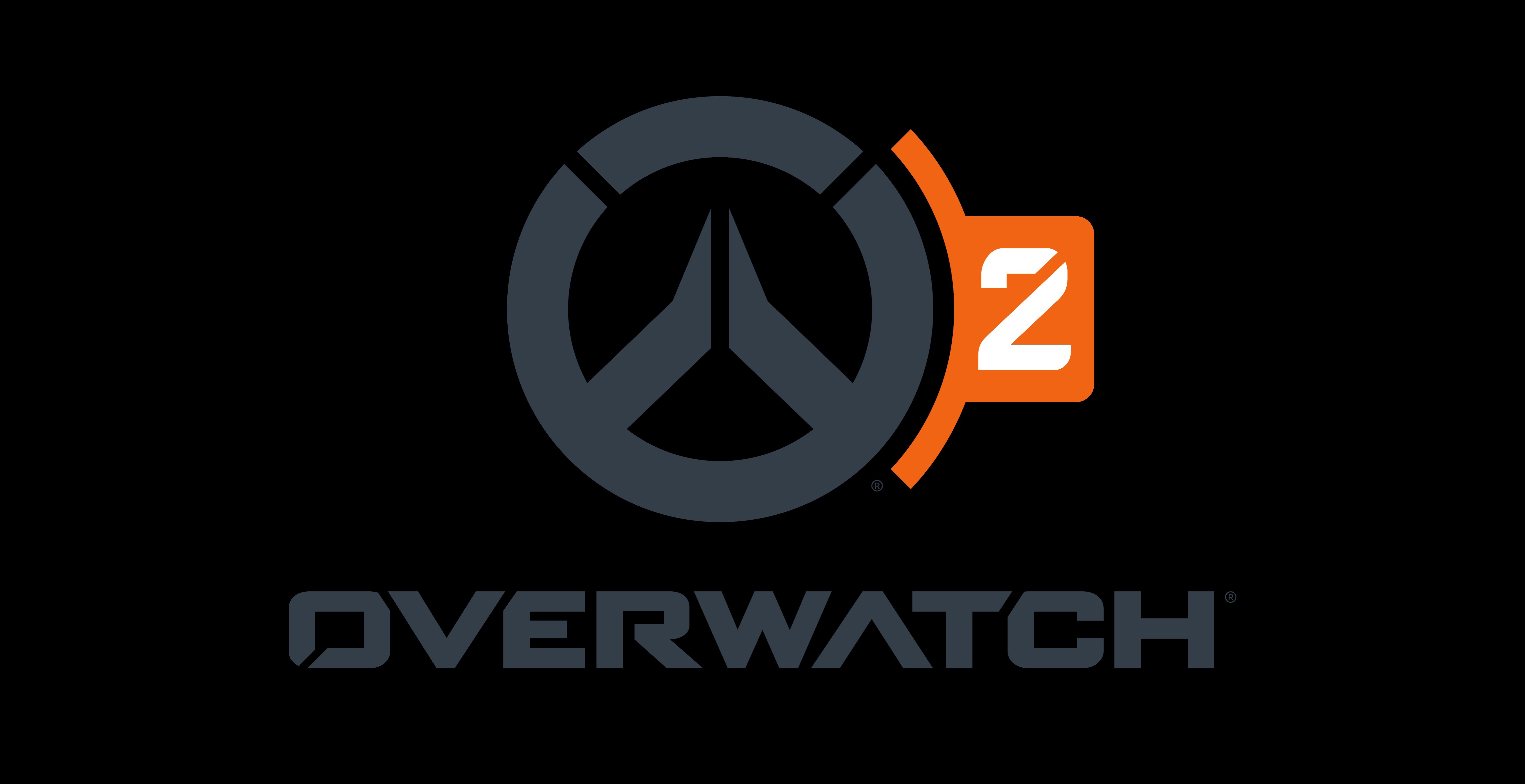 Overwatch 2 Logotype with Blizzard Entertainment HD Wallpaper