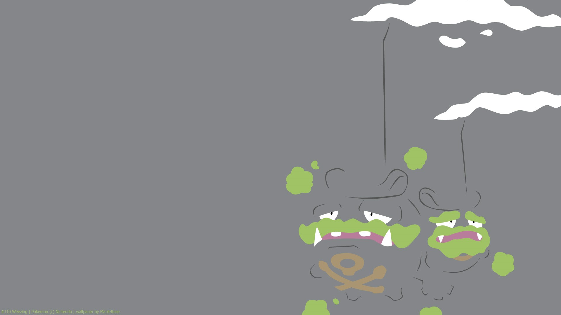 Garbodor and Trubbish from Pokemon HD Wallpaper