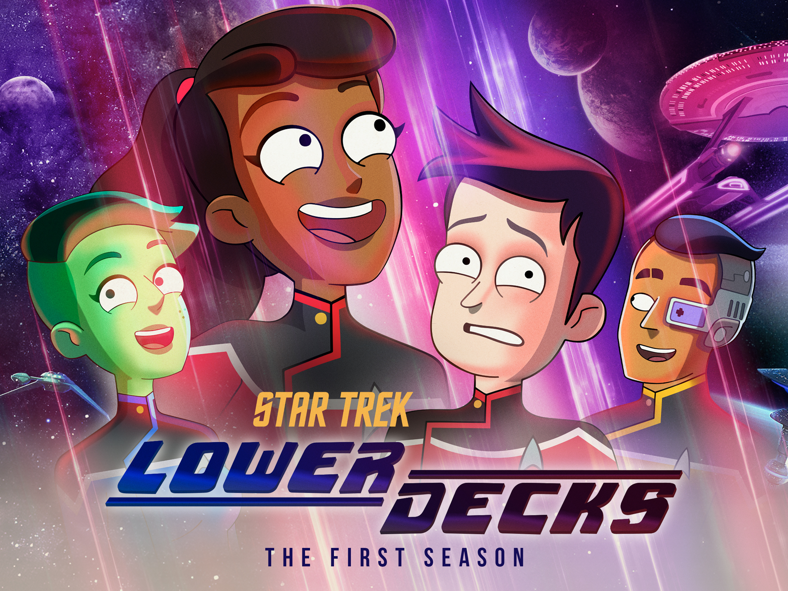 Star Trek: Lower Decks The First Season Poster HD Wallpaper