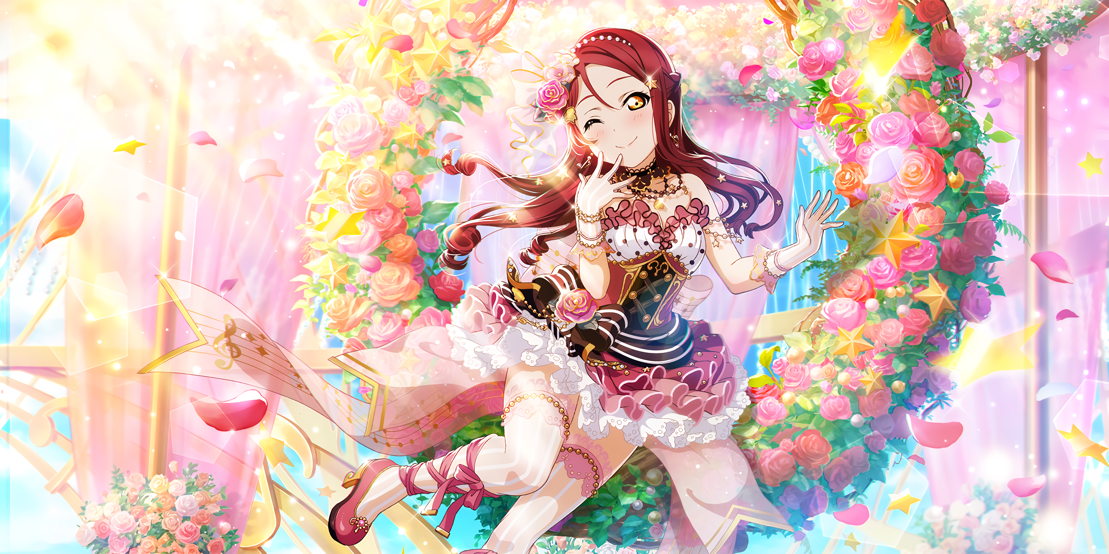 Sakurauchi Riko from Love Live! Sunshine!! HD Wallpaper