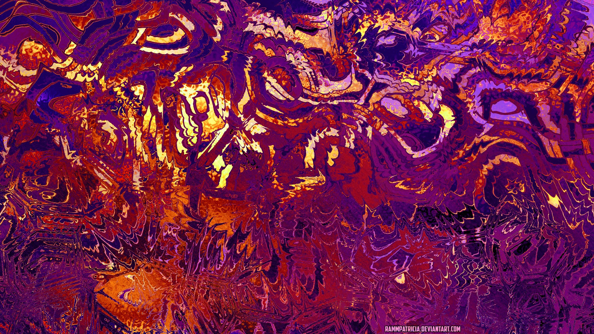 Abstract digital art by RammPatricia HD Wallpaper