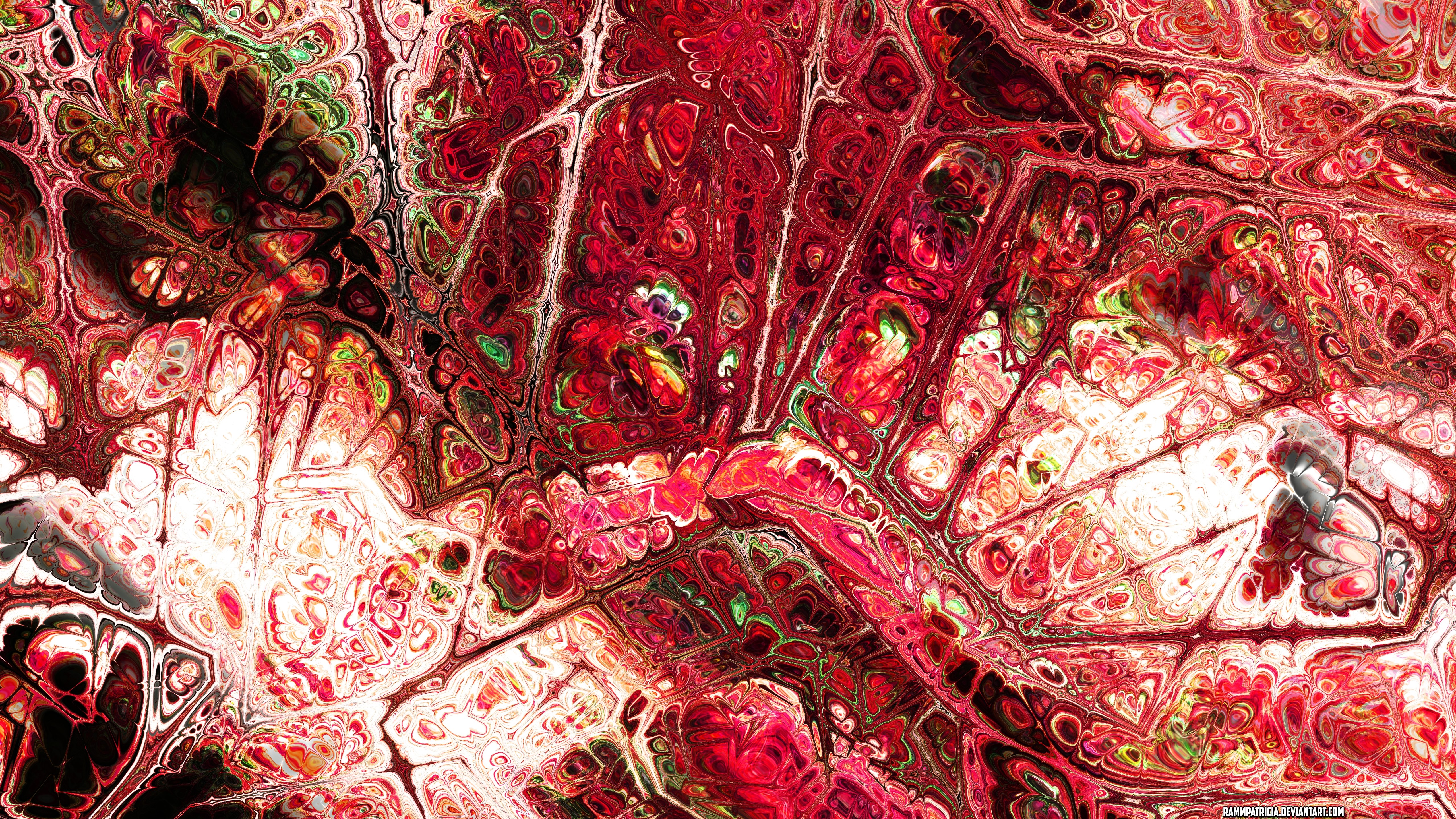 4K abstract digital art by RammPatricia HD Wallpaper