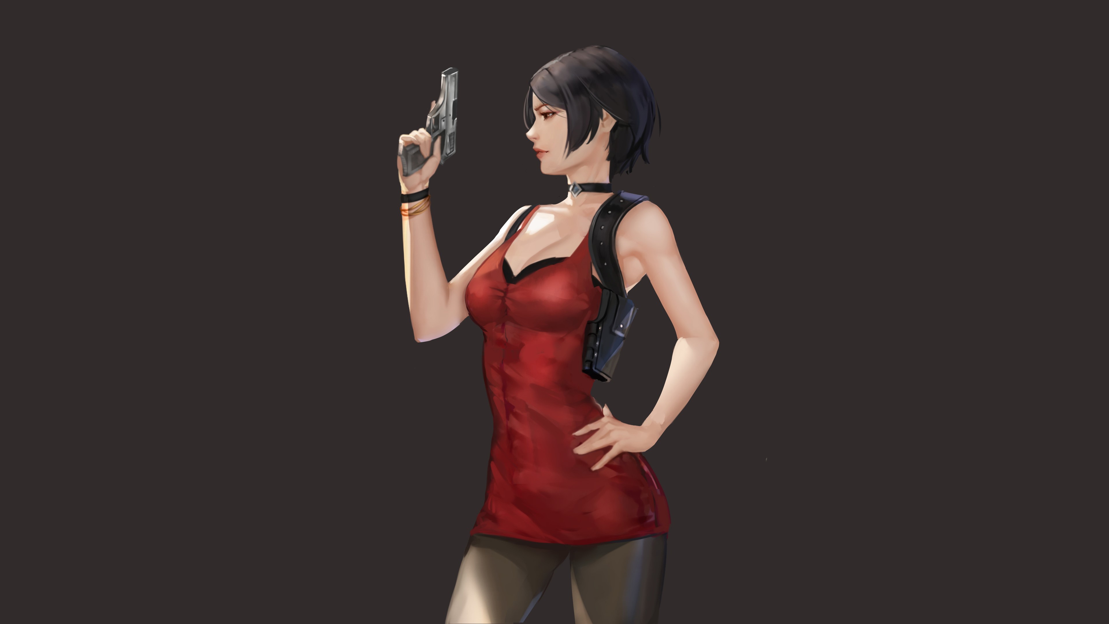 Ada Wong from Resident Evil 4K HD Wallpaper