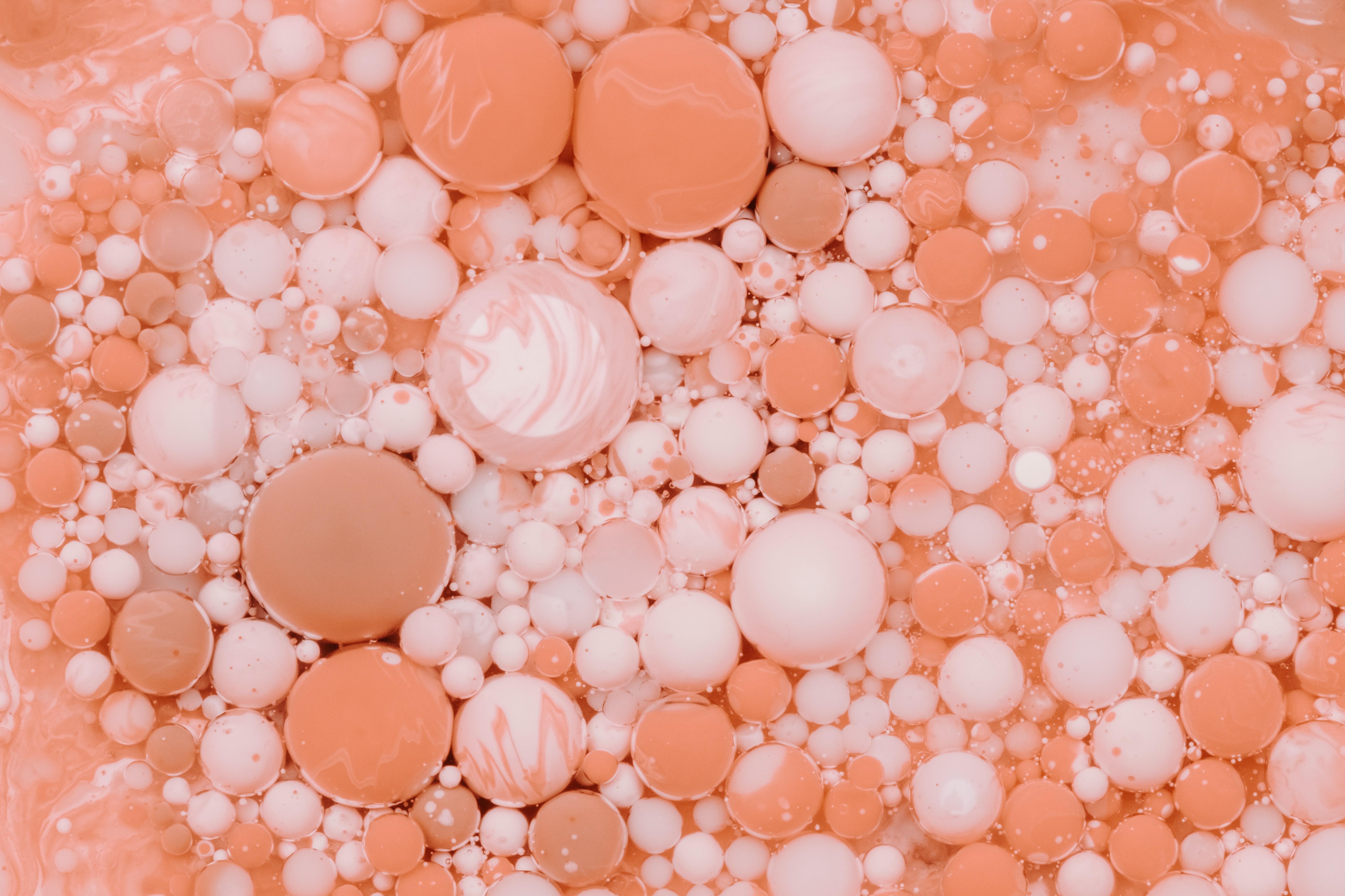 Abstract Bubbles 4K HD Wallpaper
