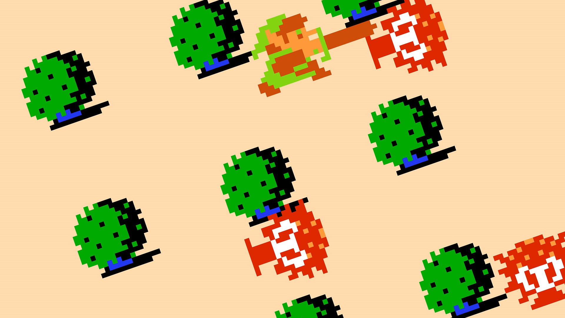 Link from The Legend of Zelda on NES HD Wallpaper