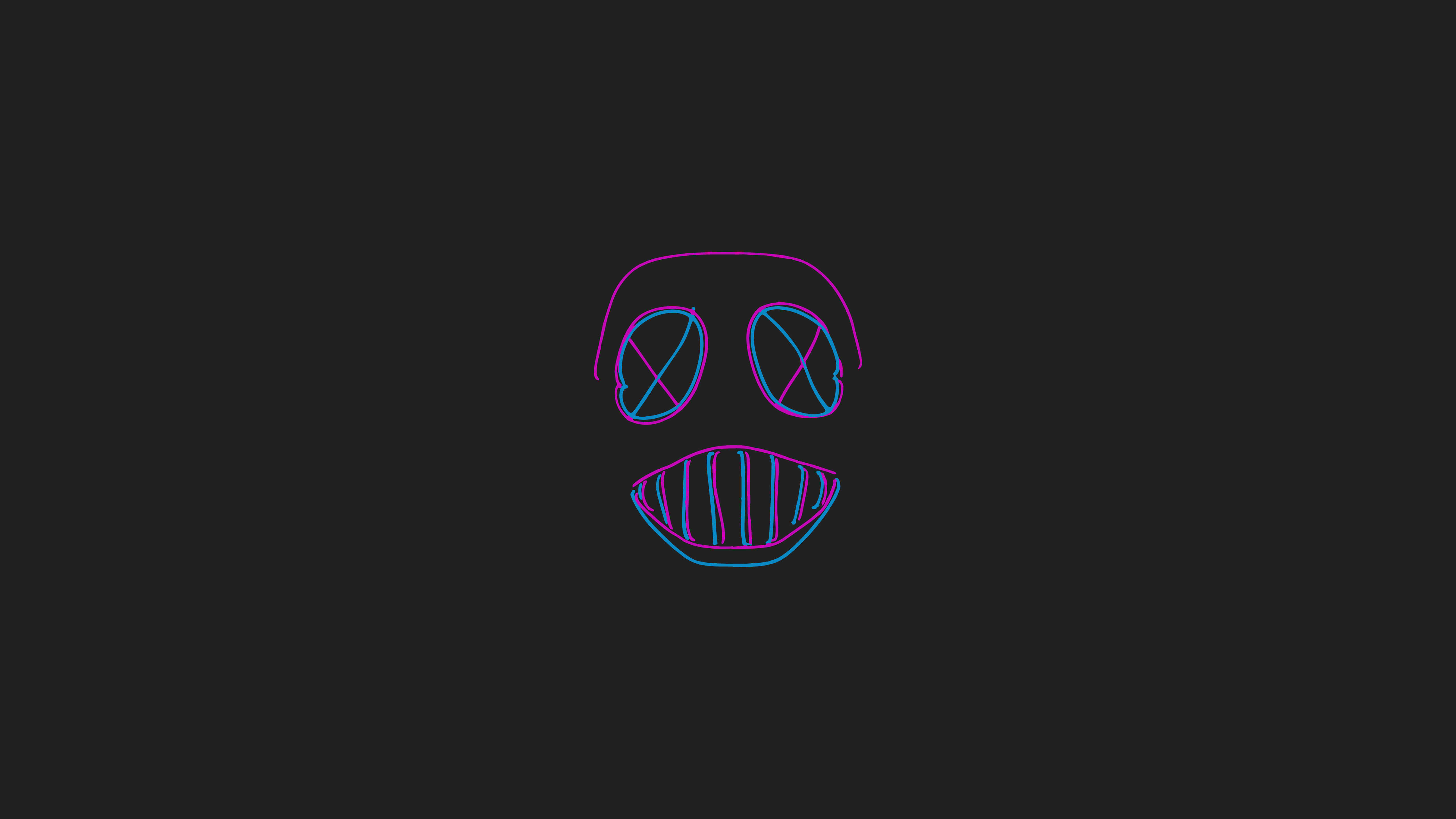 Purge mask logo HD Wallpaper
