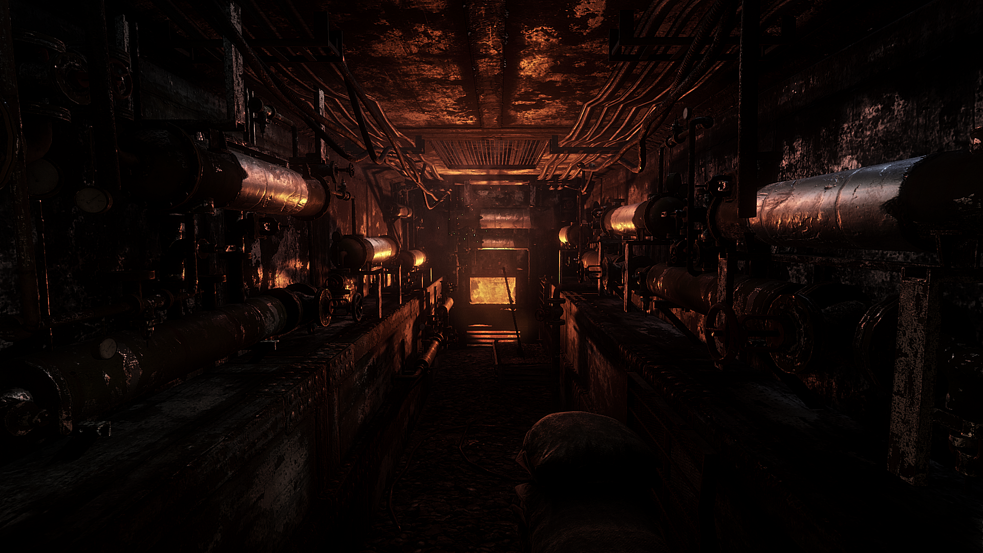 Artyom in Metro Exodus industrial tunnel HD Wallpaper
