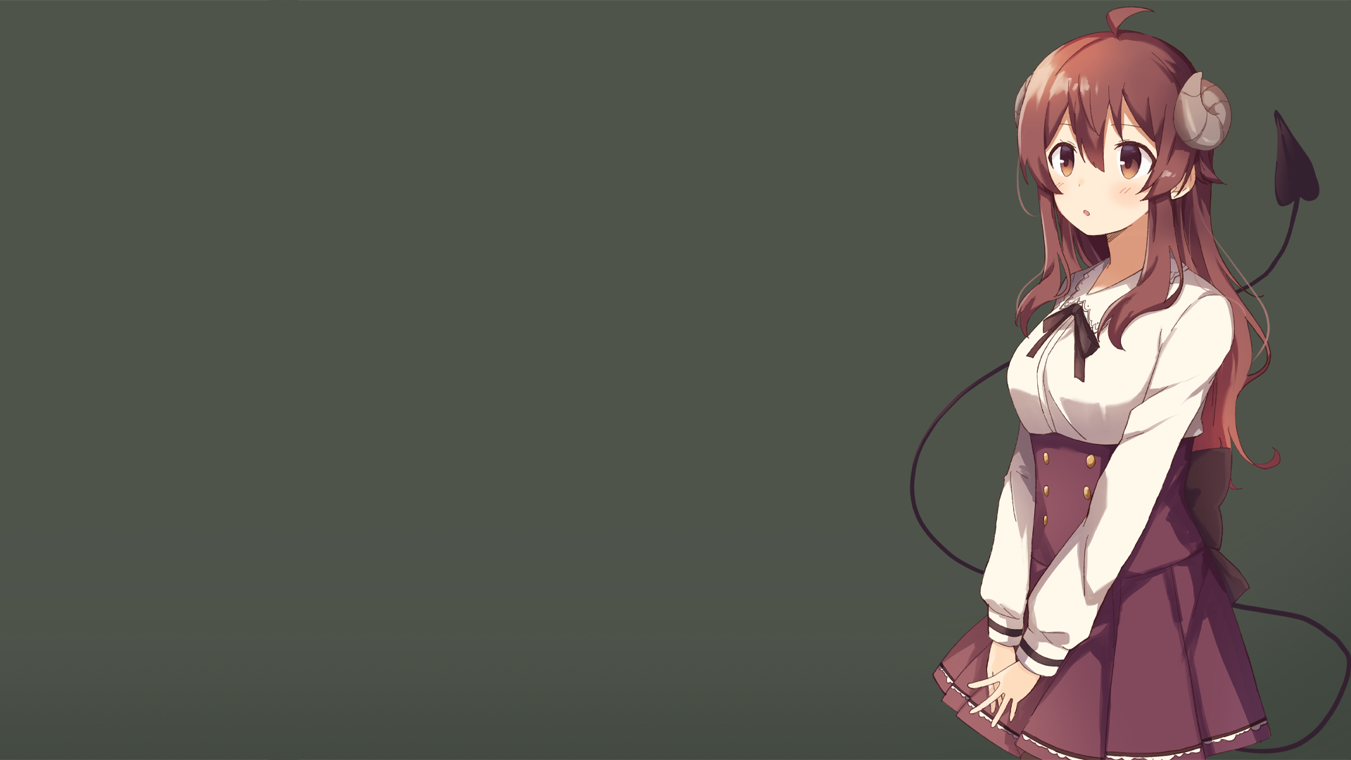 Yoshida Yuuko from Machikado Mazoku HD Wallpaper