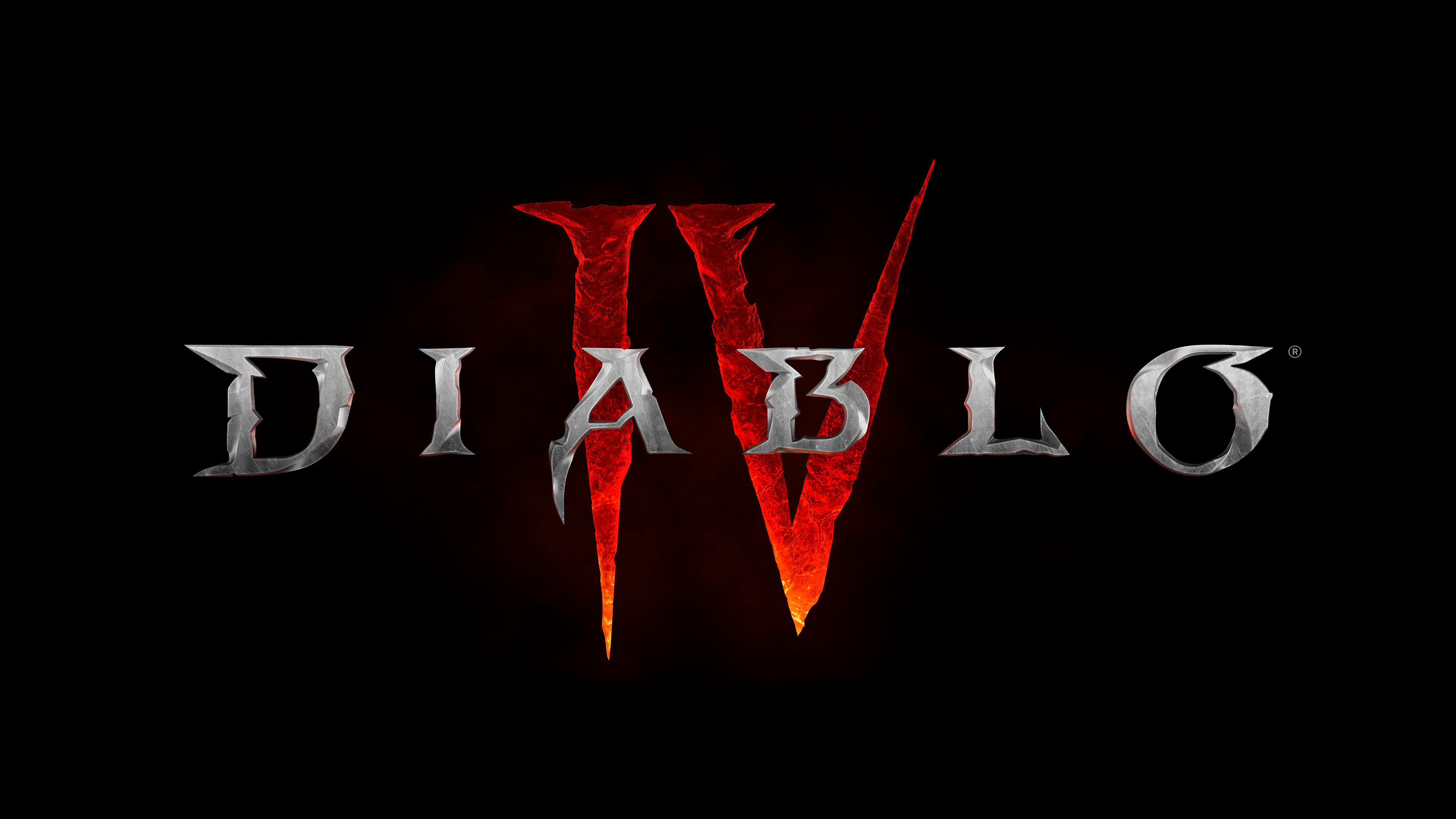 Diablo IV logo HD Wallpaper