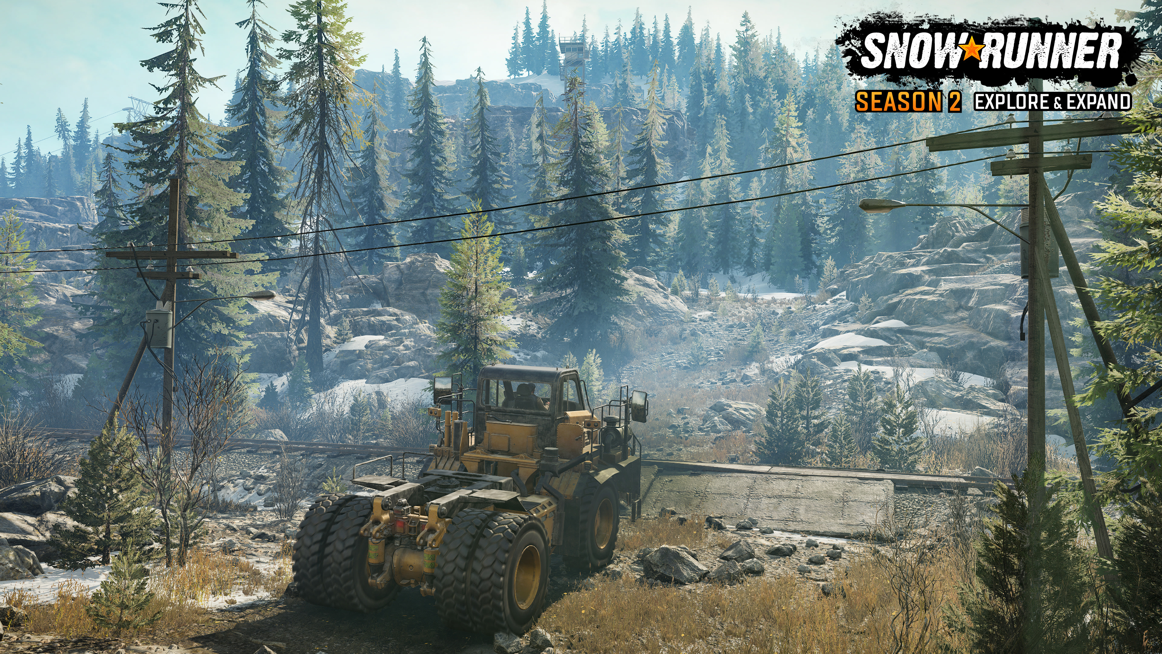 SnowRunner Season 2 Explore & Expand 4K HD Wallpaper