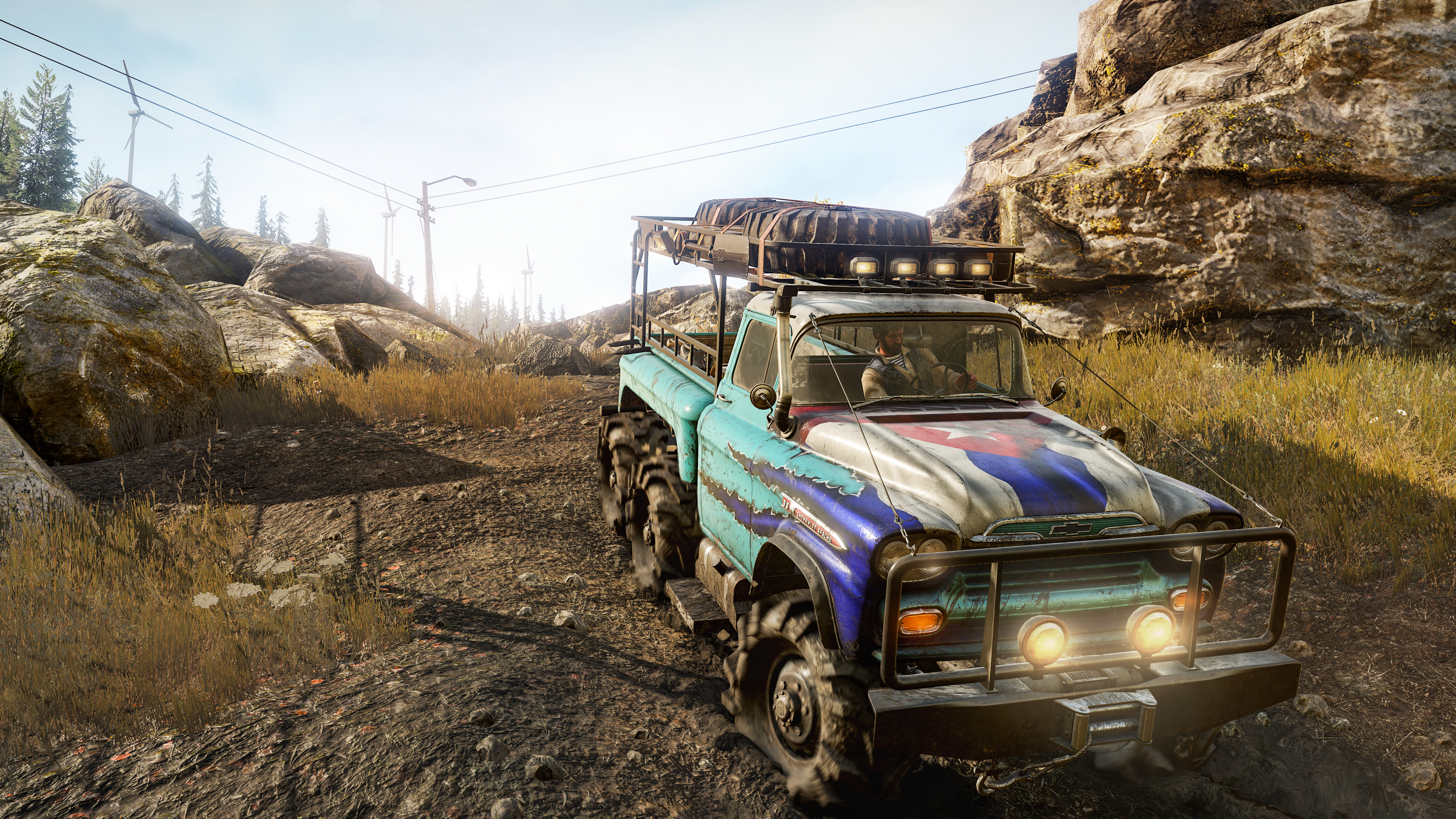 SnowRunner 4K off-road truck HD Wallpaper