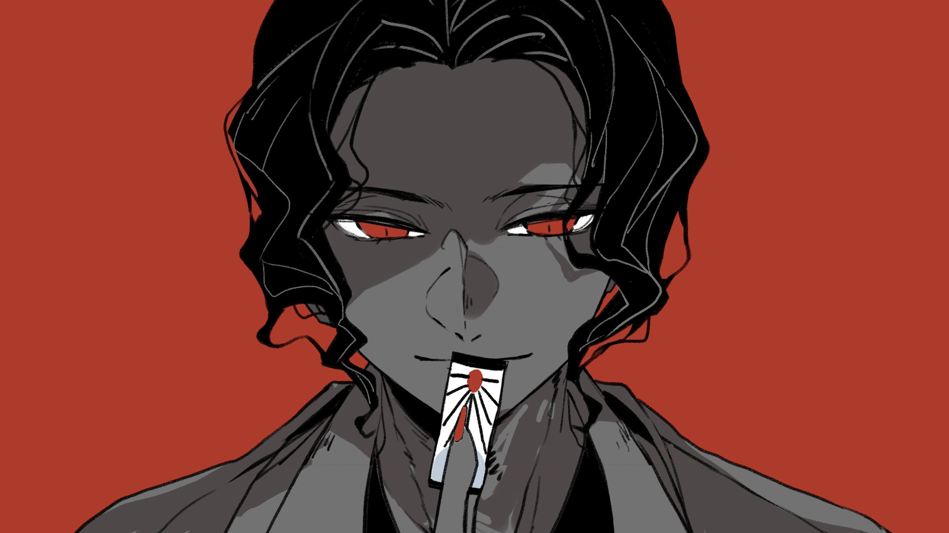 Muzan Kibutsuji from Kimetsu no Yaiba HD Wallpaper