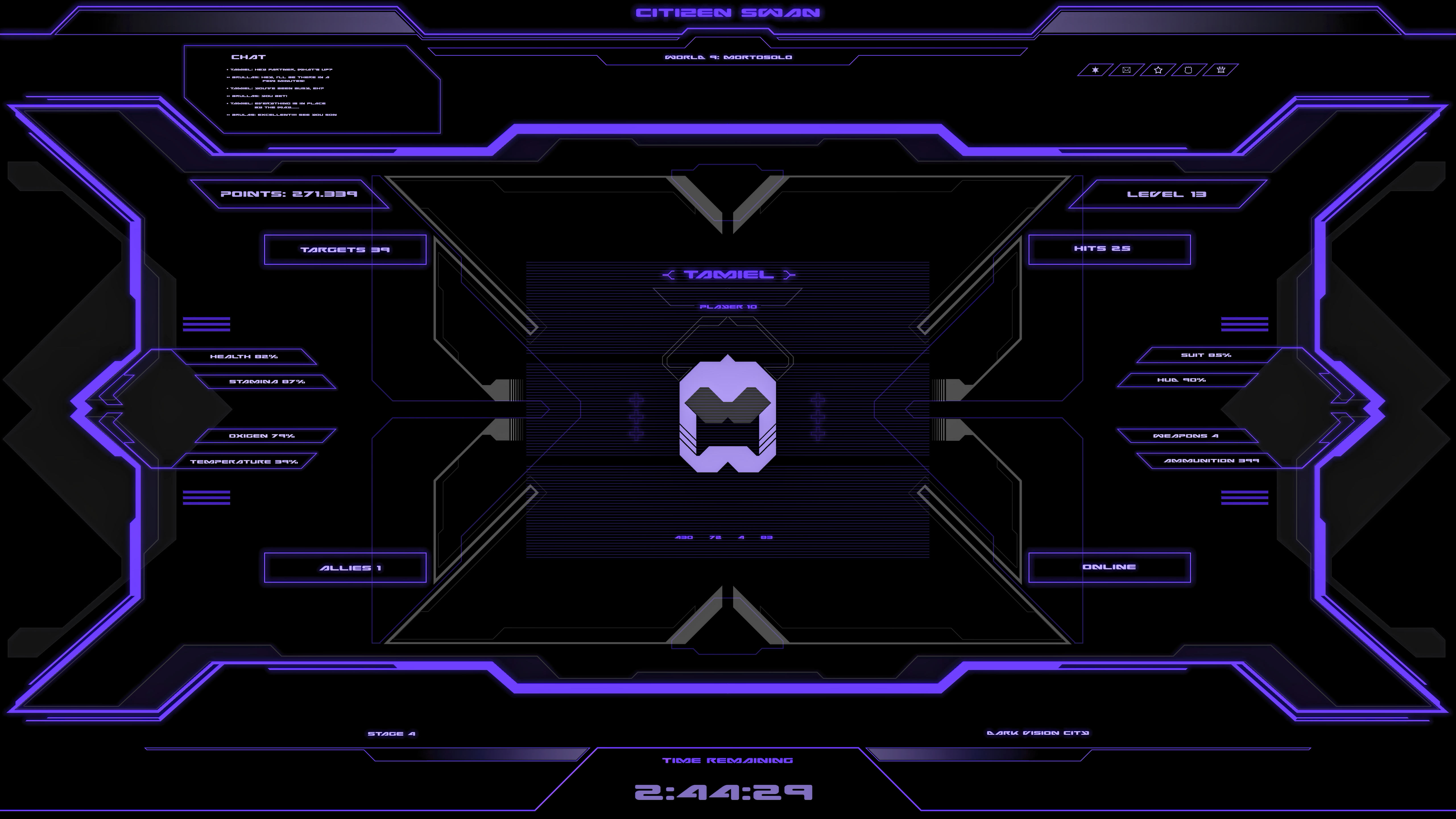 Citizen Swarm HUD HD Wallpaper