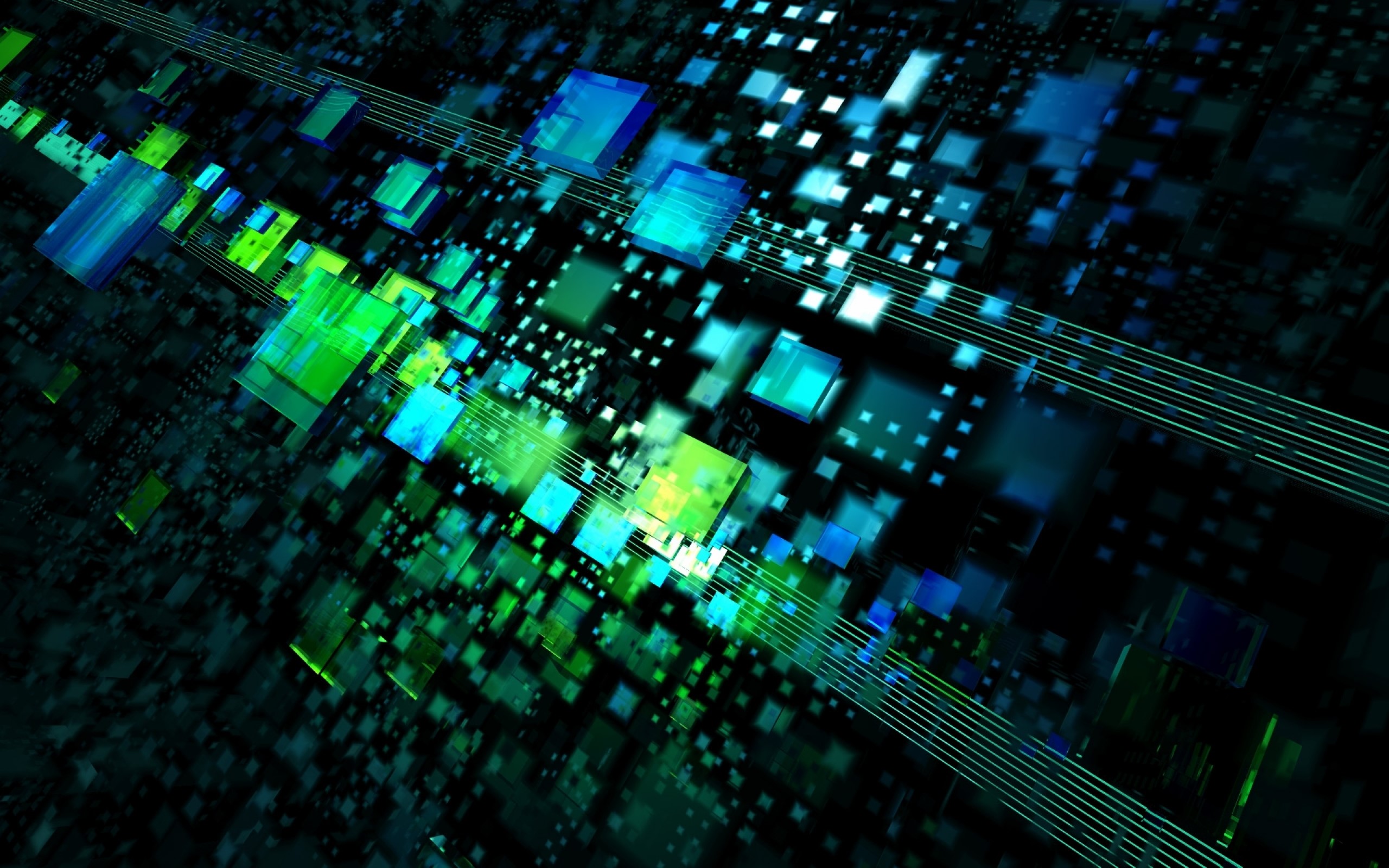 3D Abstract Digital Art HD Wallpaper