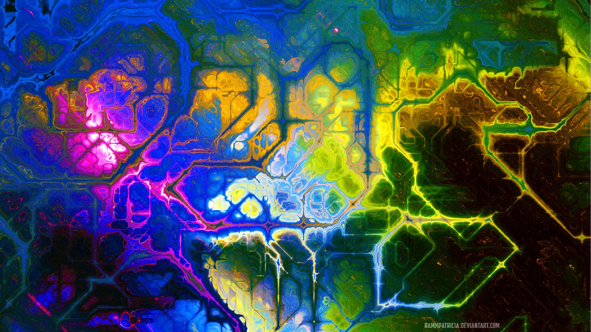 Abstract digital art by RammPatricia HD Wallpaper