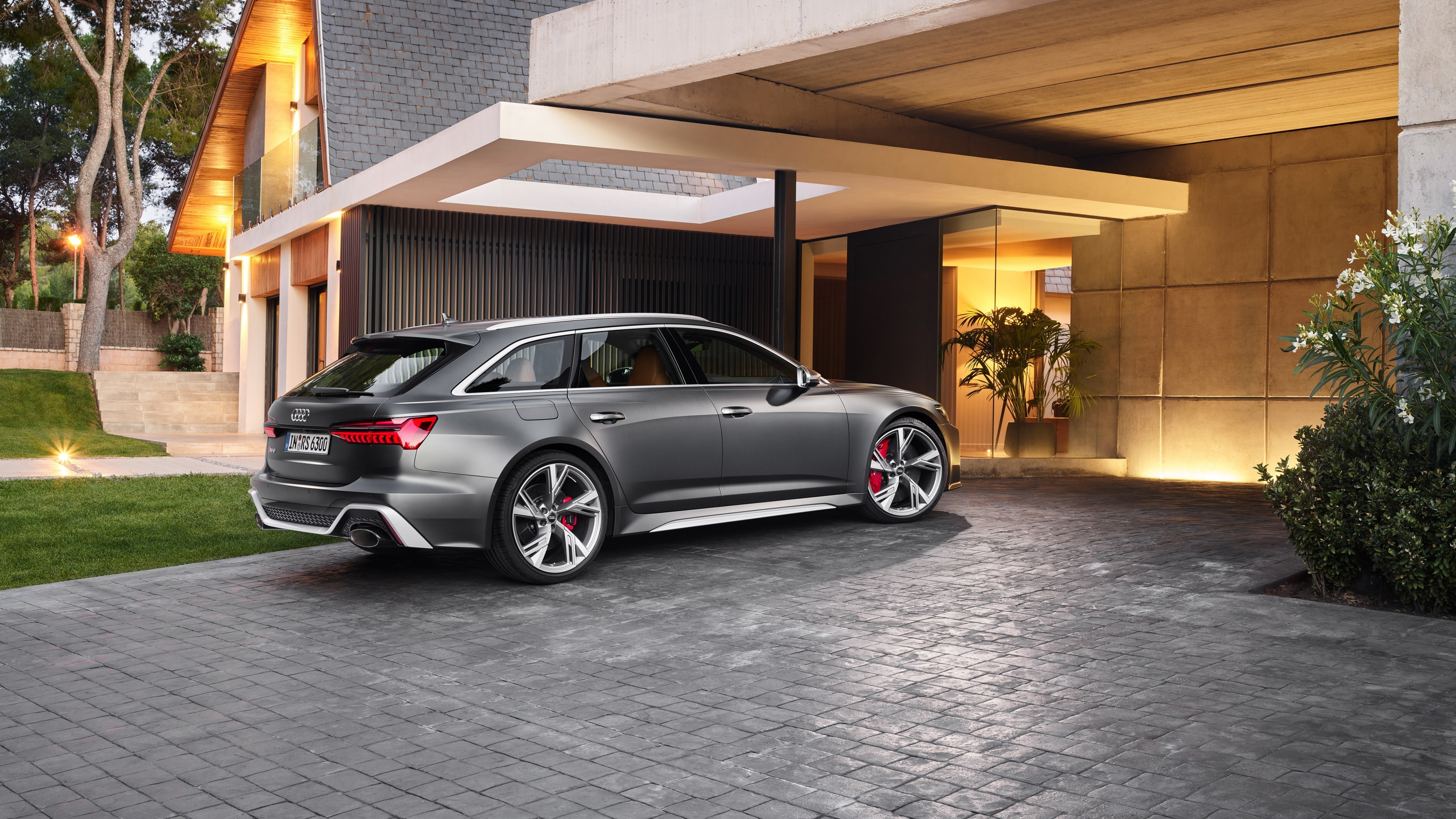 4K Audi RS6 Avant luxury car HD Wallpaper
