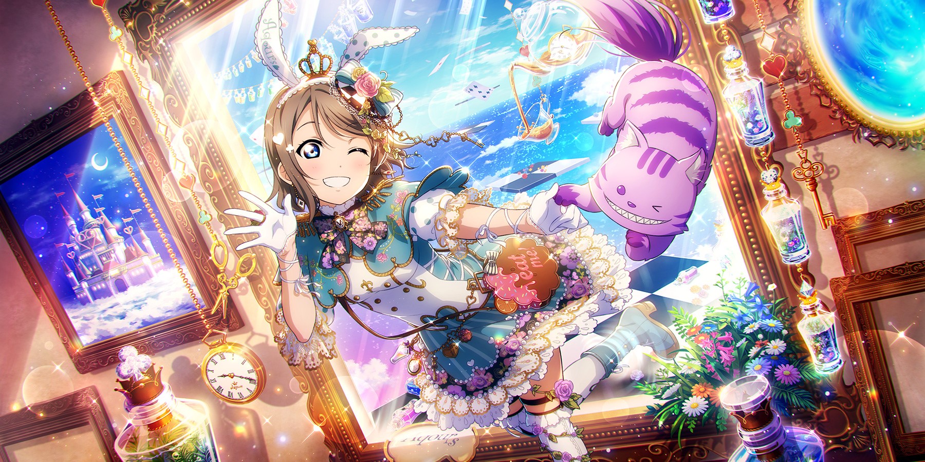 Watanabe You from Love Live! Sunshine!! HD Wallpaper