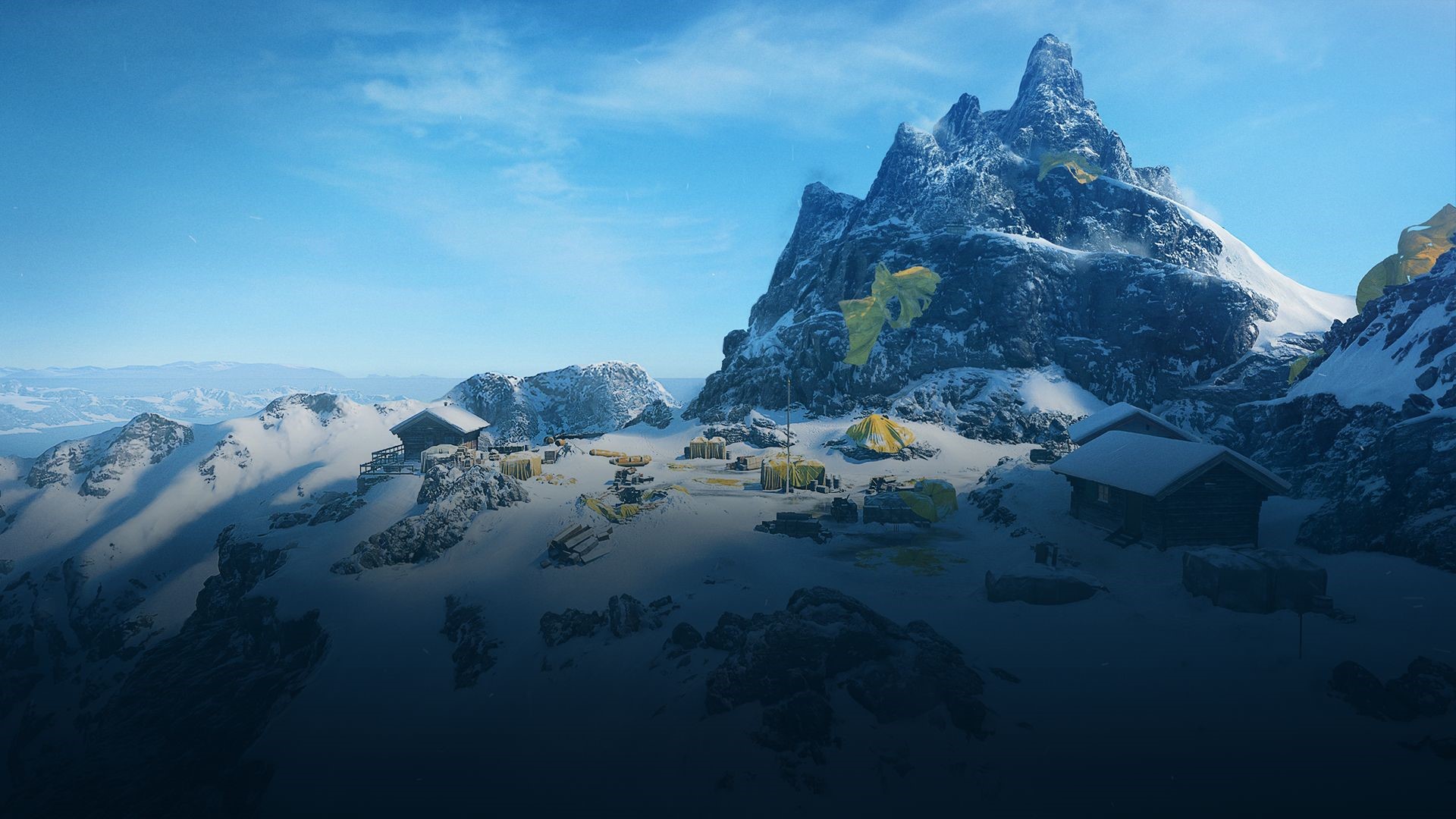 Battlefield V mountain base camp HD Wallpaper