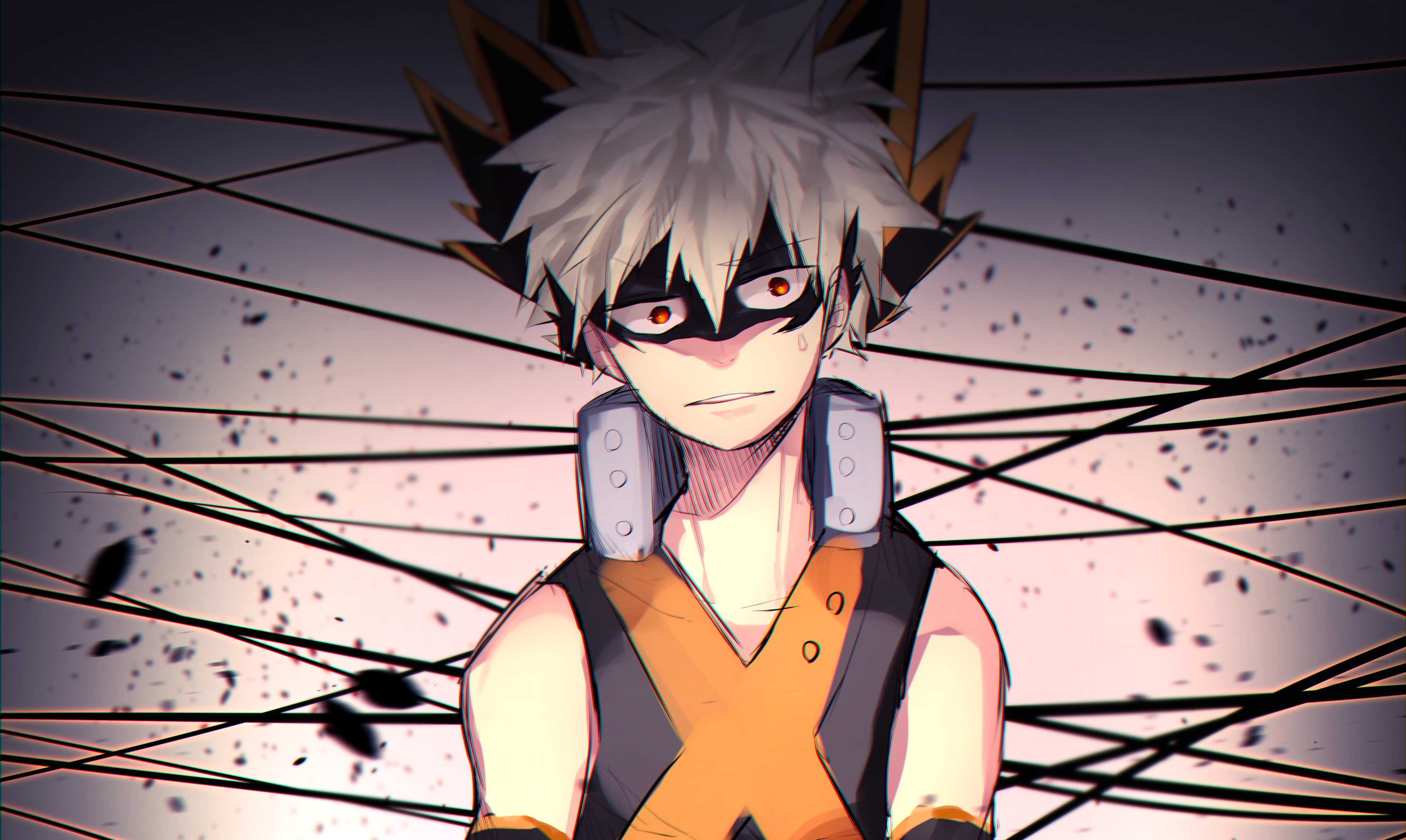 Katsuki Bakugou from Boku no Hero Academia HD Wallpaper