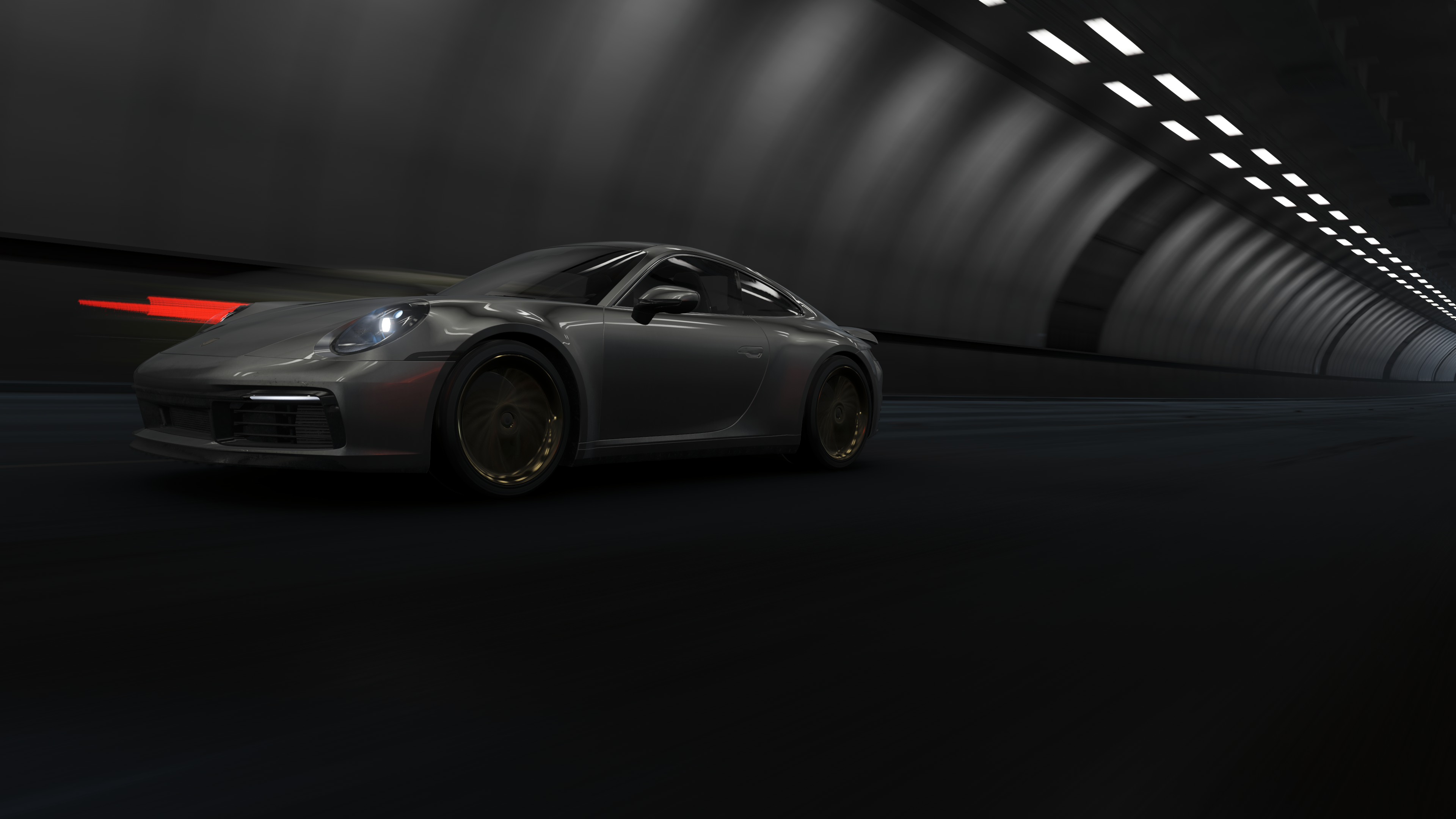 4K Forza Horizon 4 car in tunnel HD Wallpaper