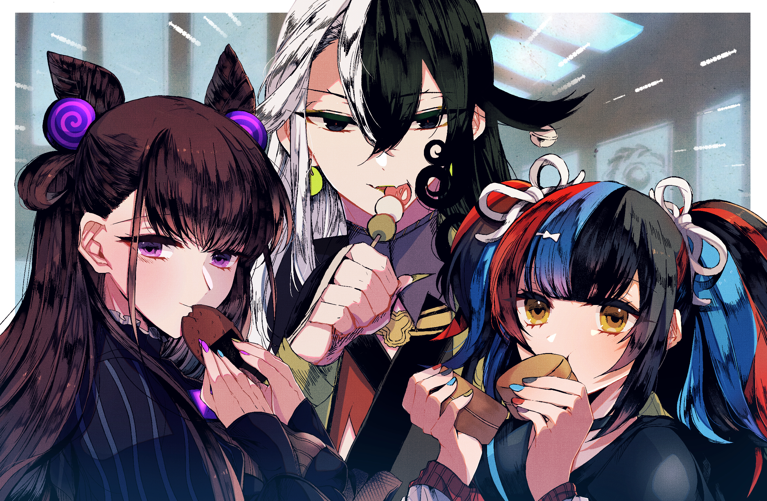 Fate/Grand Order Caster, Alter Ego, and Archer HD Wallpaper