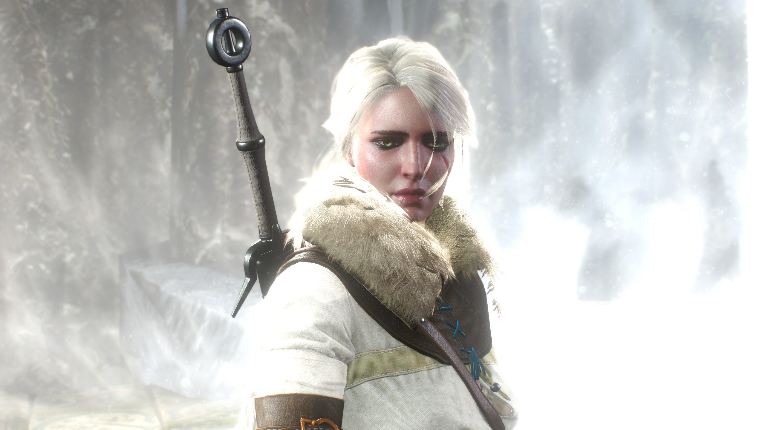 Ciri from The Witcher HD Wallpaper