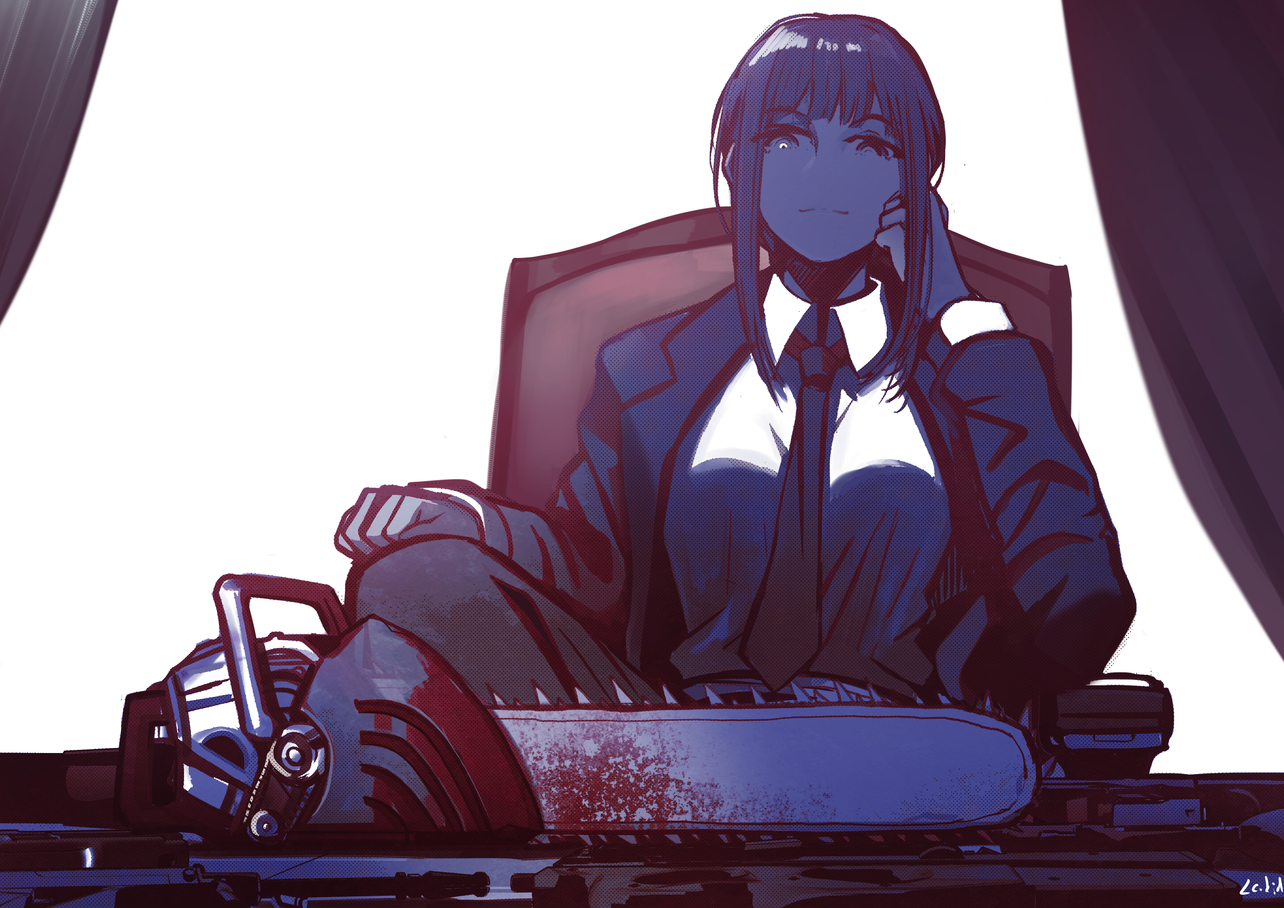 Makima (Chainsaw Man) 4K HD Wallpaper