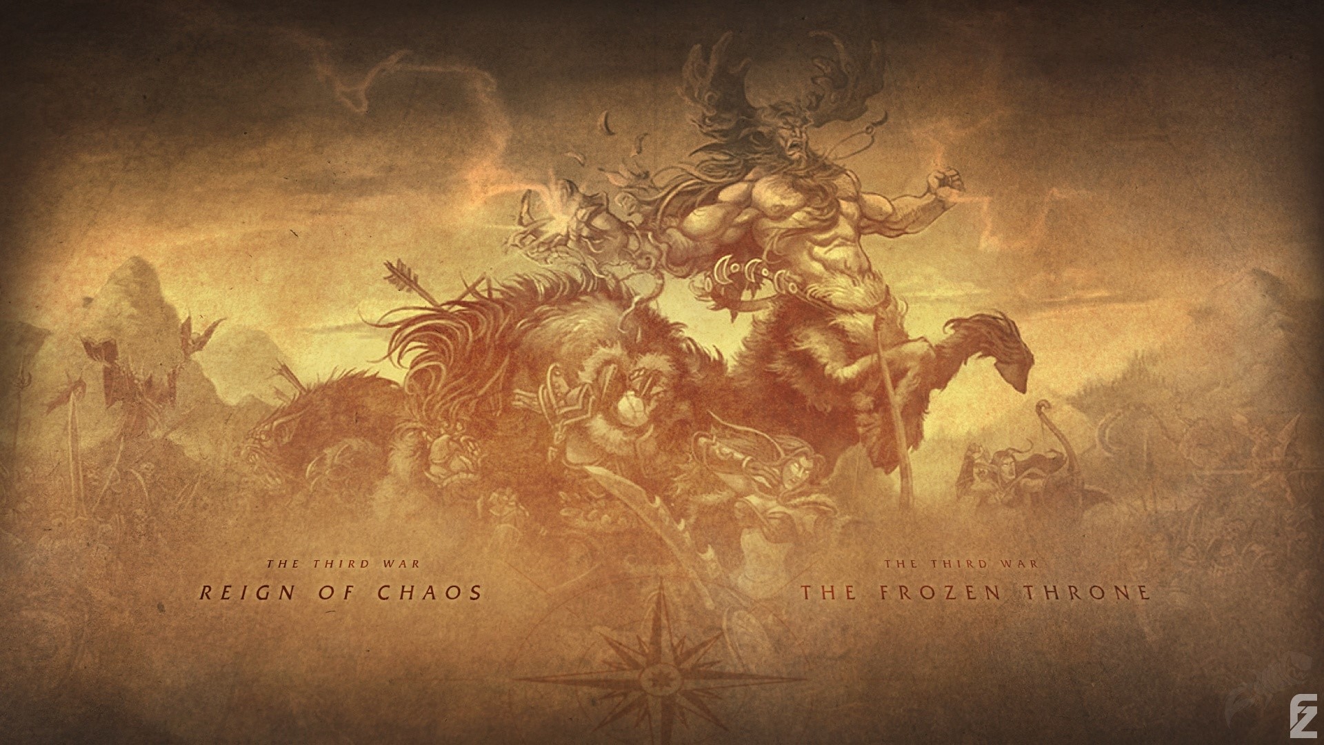Warcraft III: Reign of Chaos and The Frozen Throne HD Wallpaper