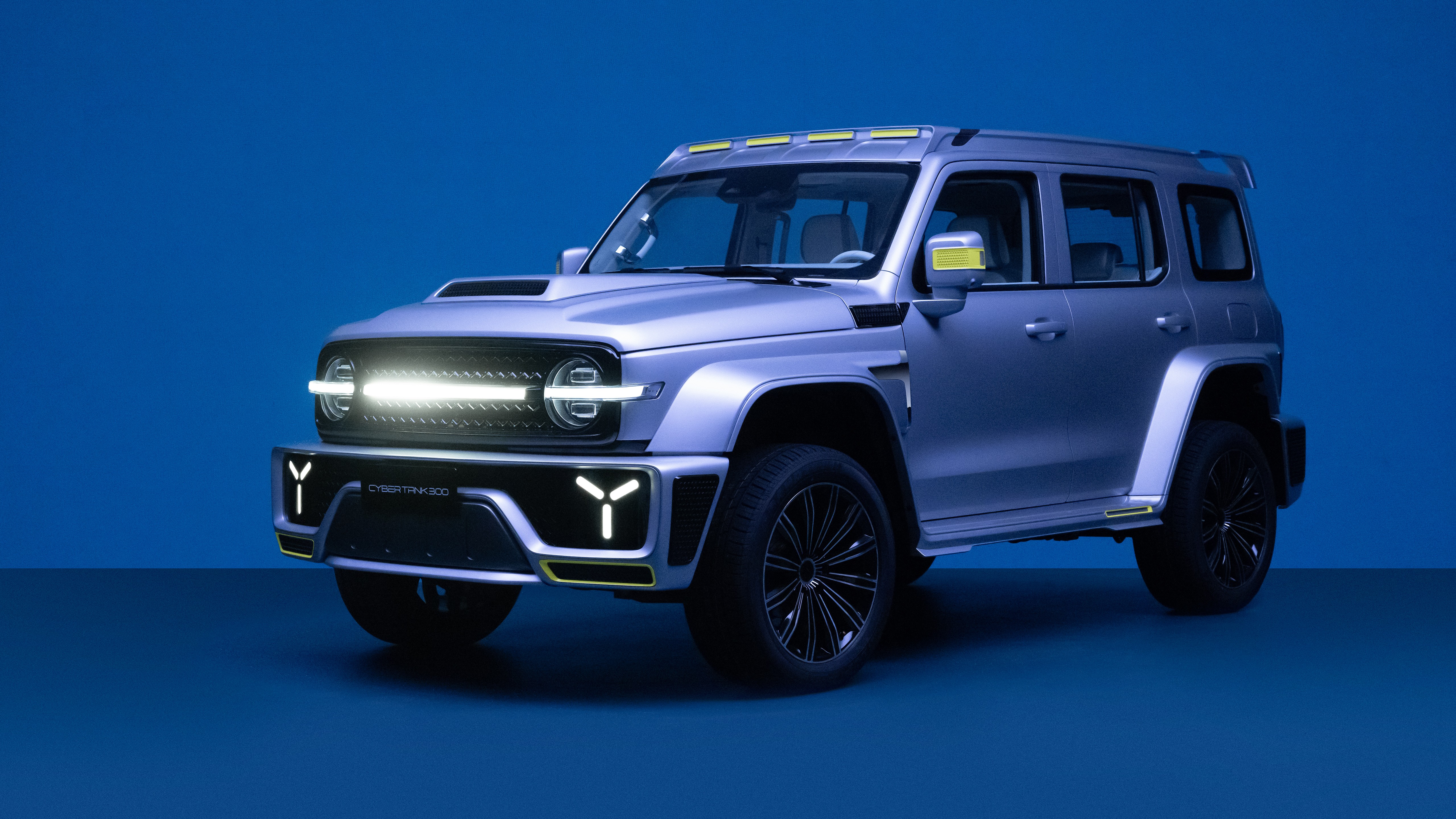WEY Cybertank 300 4K SUV Concept Car HD Wallpaper