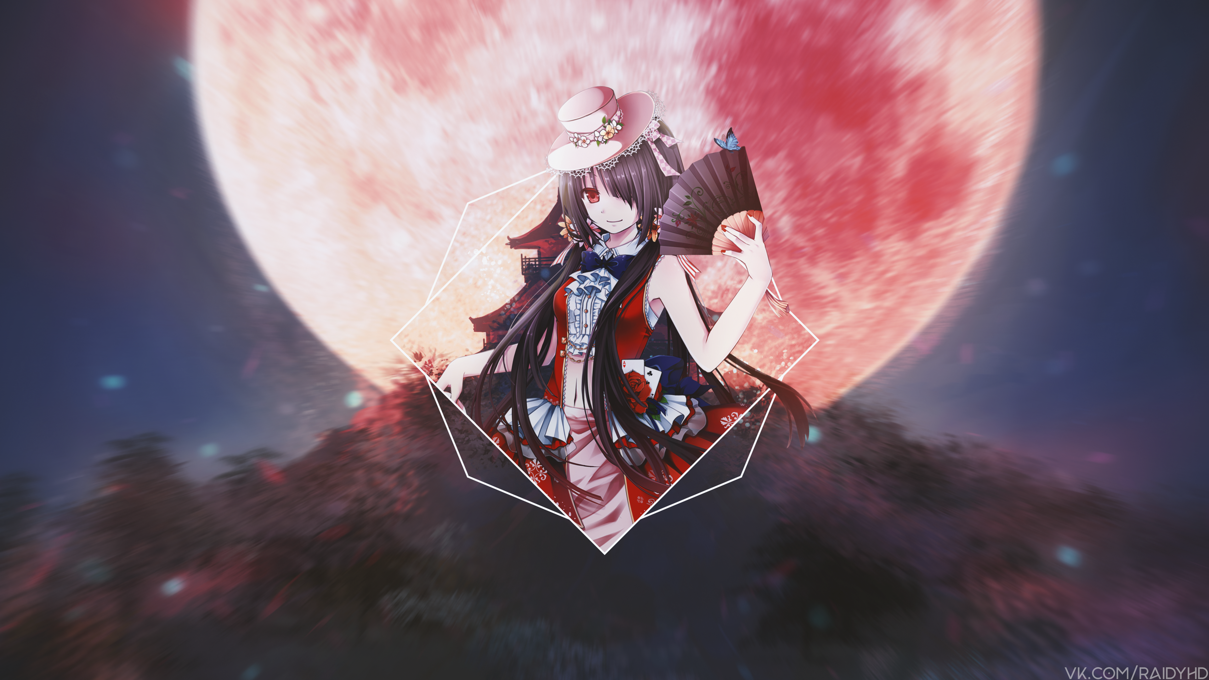 Tokisaki Kurumi from Date A Live 4K HD Wallpaper