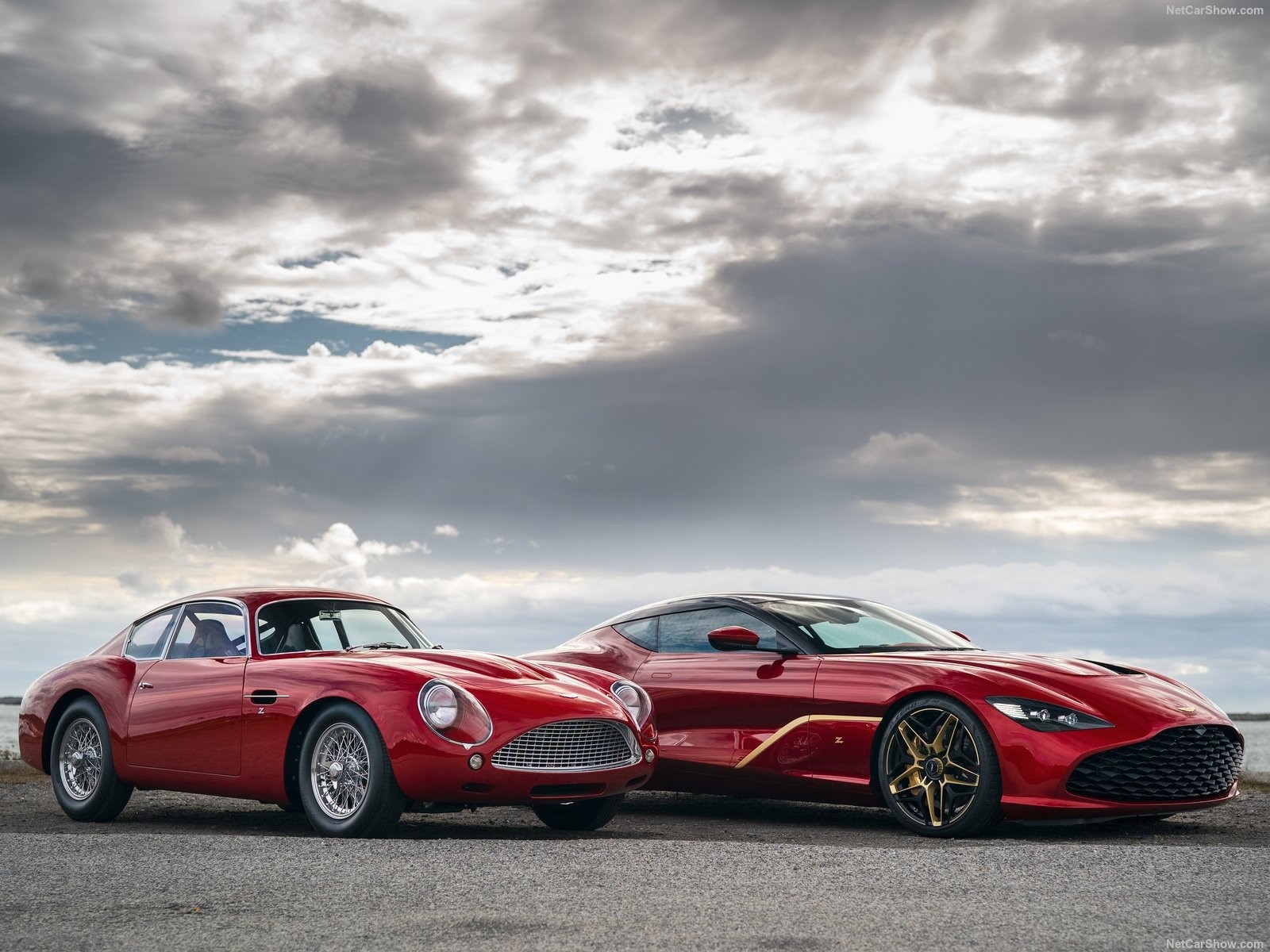 Aston Martin DBS GT Zagato and Aston Martin DB4 Zagato HD Wallpaper