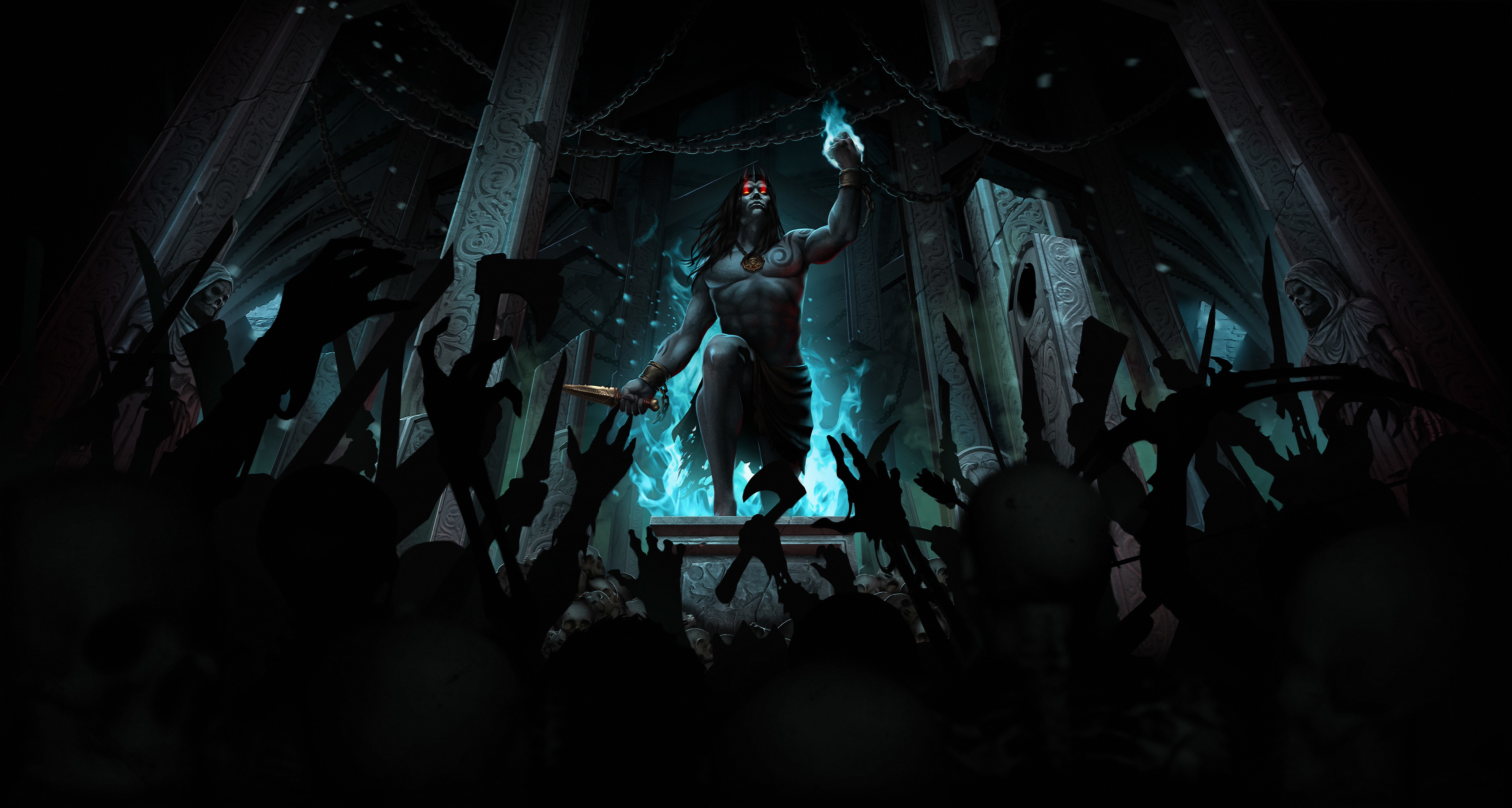 Iratus: Lord of the Dead artwork HD Wallpaper